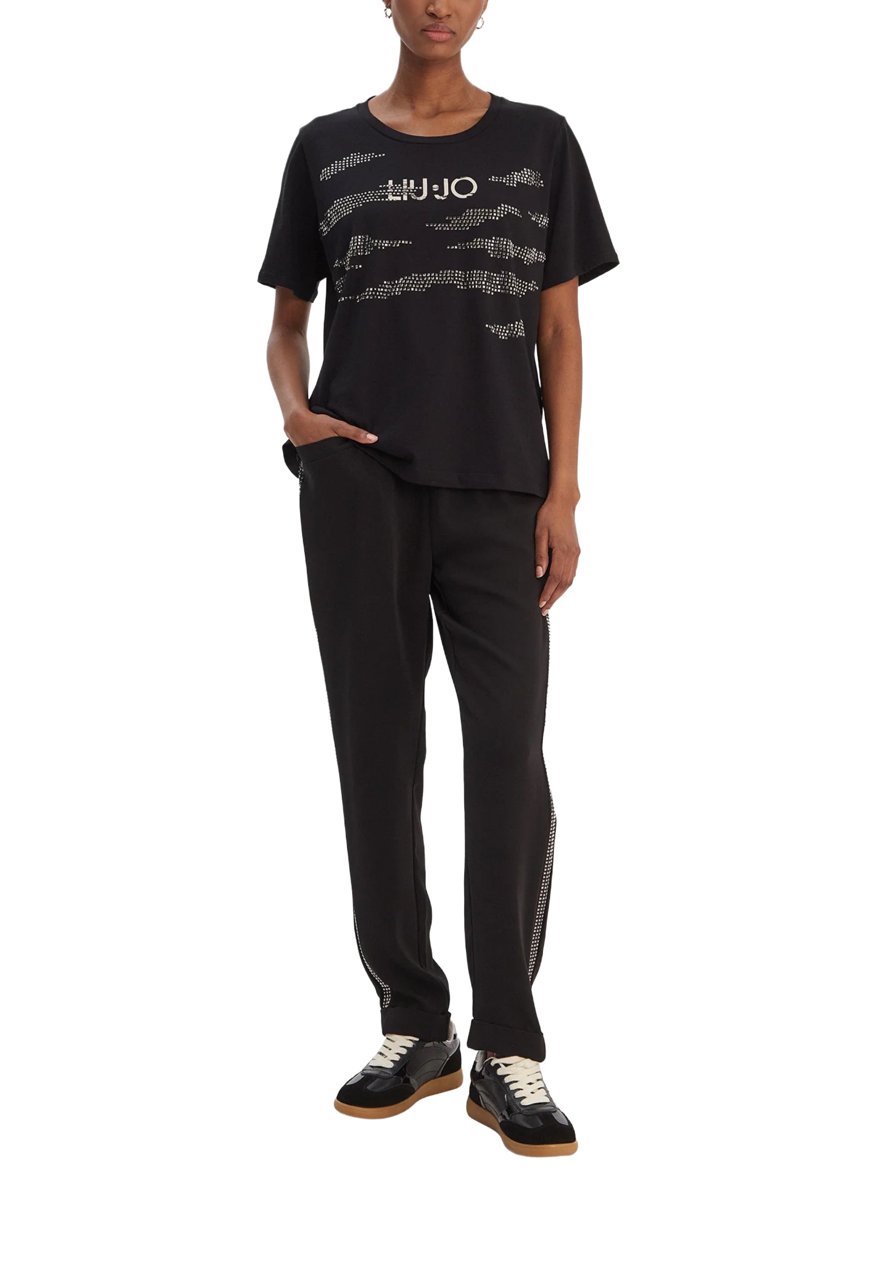 T-shirt Nero Liu-jo