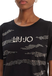 T-shirt Nero Liu-jo