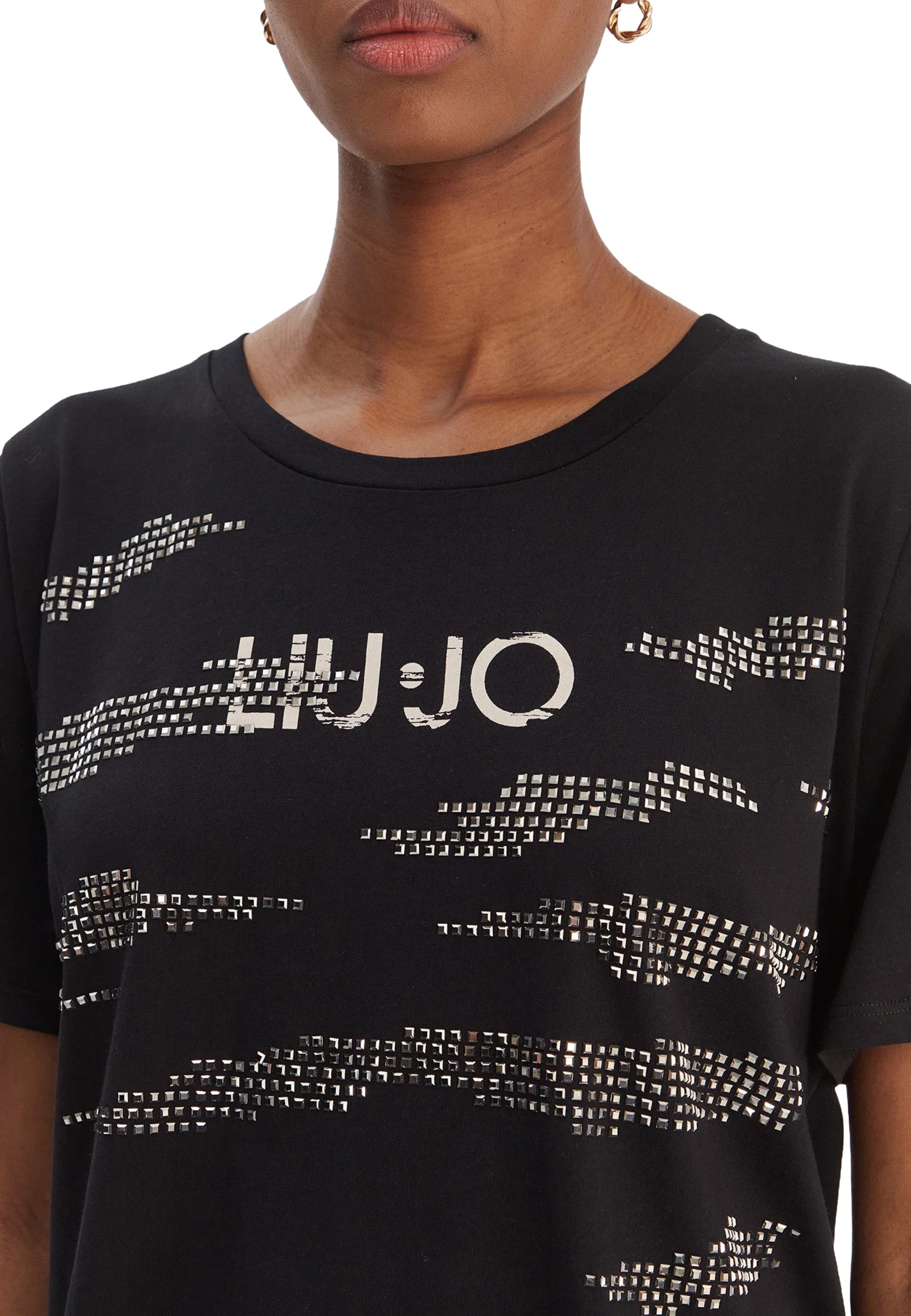T-shirt Nero Liu-jo