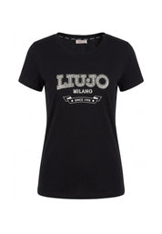 T-shirt Nero Liu-jo