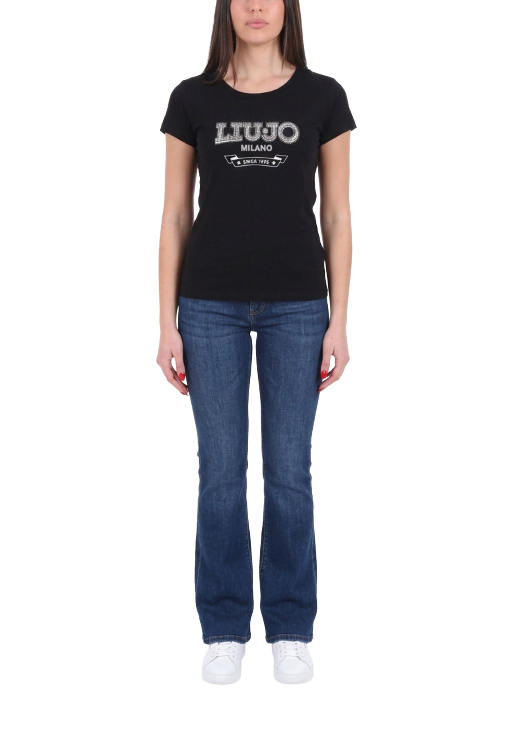 T-shirt Nero Liu-jo