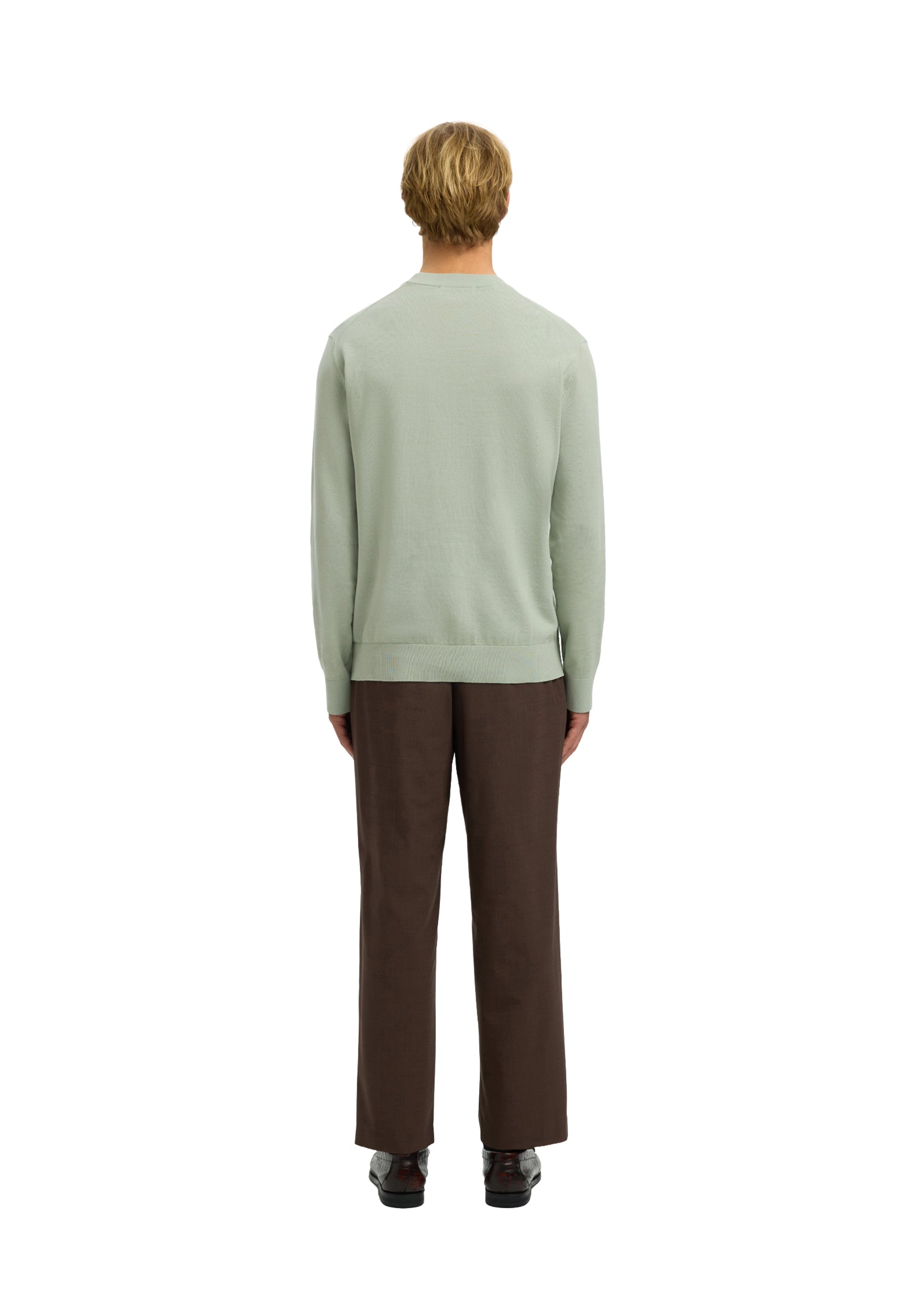 Maglioncini Verde Selected Homme Black