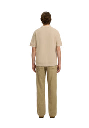 Polo Beige Selected Homme Black
