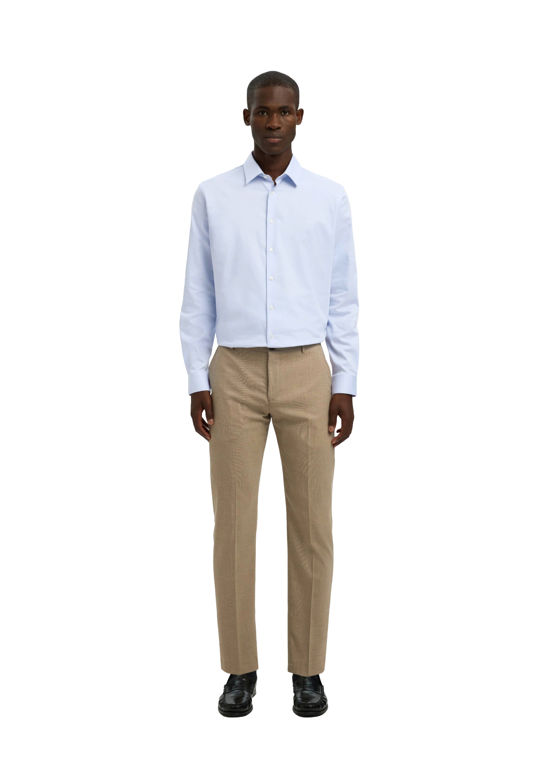 Camicie Blu Selected Homme Black