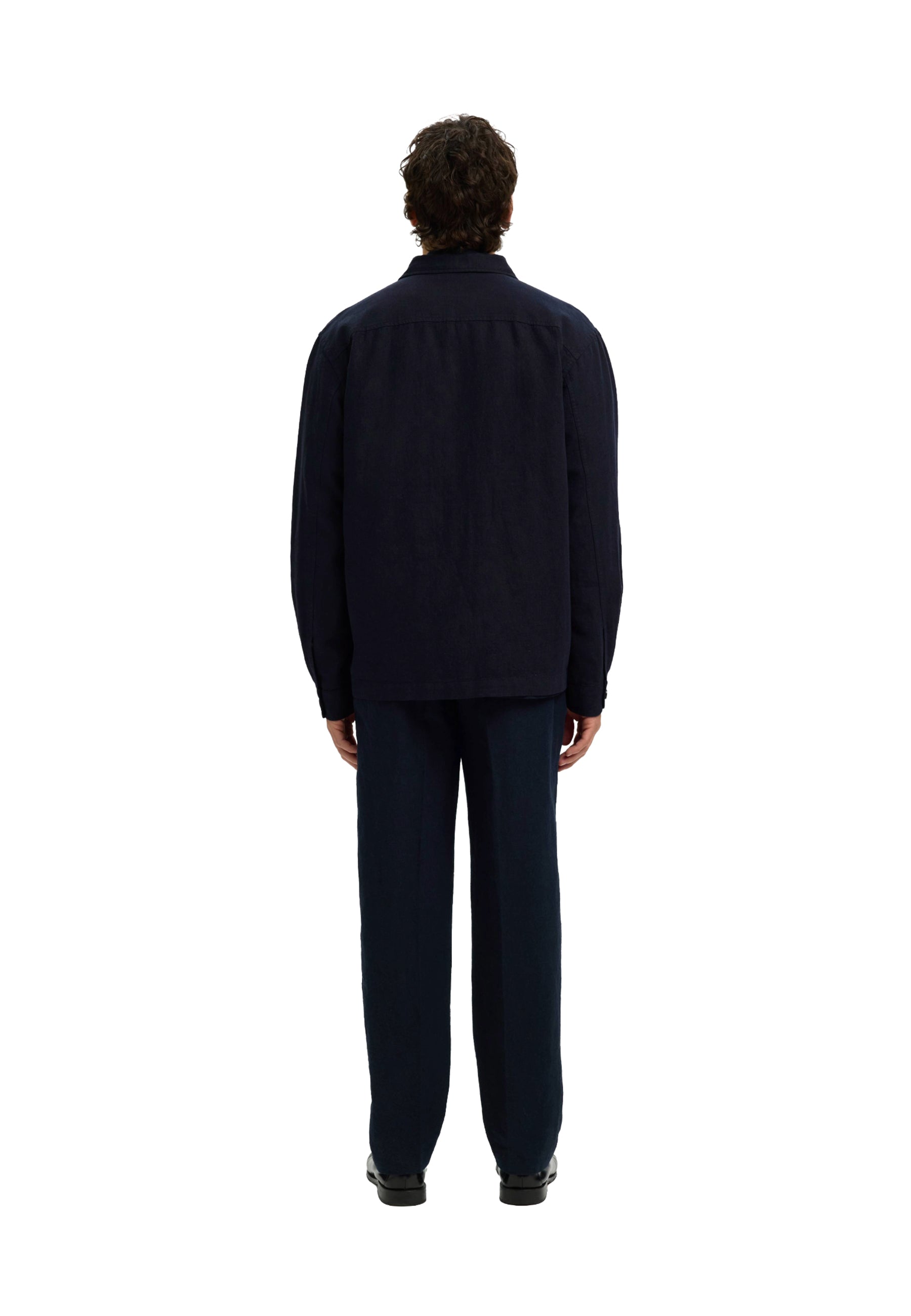 Camicie Blu Selected Homme Black