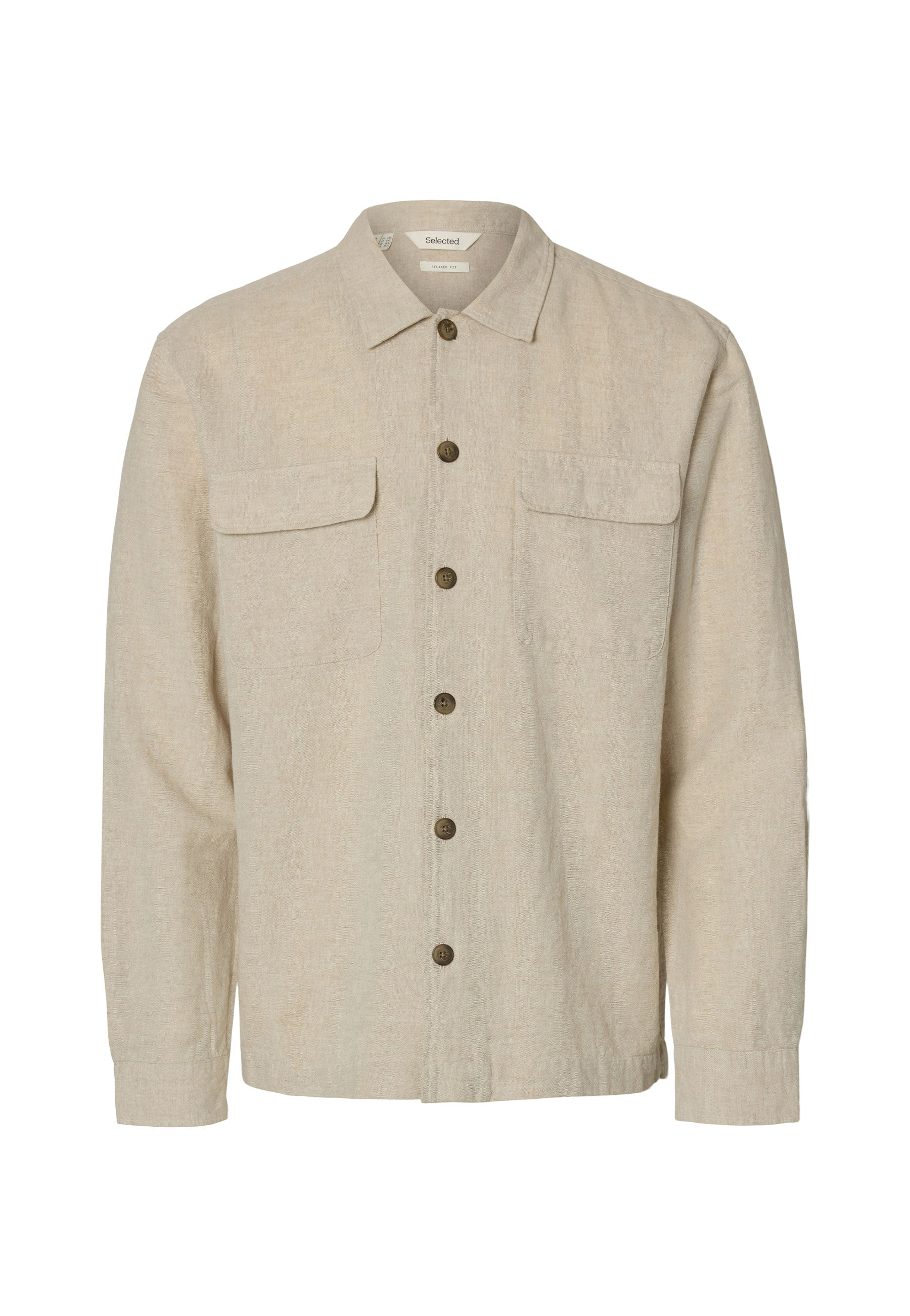 Camicie Beige Selected Homme Black