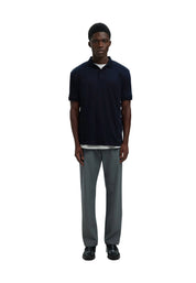 Polo Blu Selected Homme Black