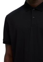 Polo Nero Selected Homme Black