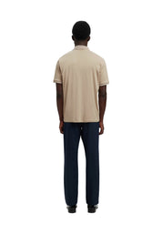 Polo Beige Selected Homme Black