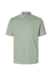 Polo Verde Selected Homme Black