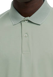 Polo Verde Selected Homme Black