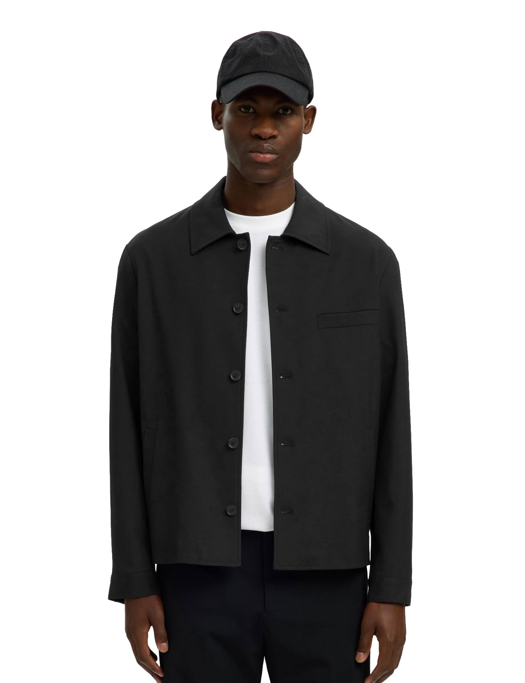 Camicie Nero Selected Homme Black