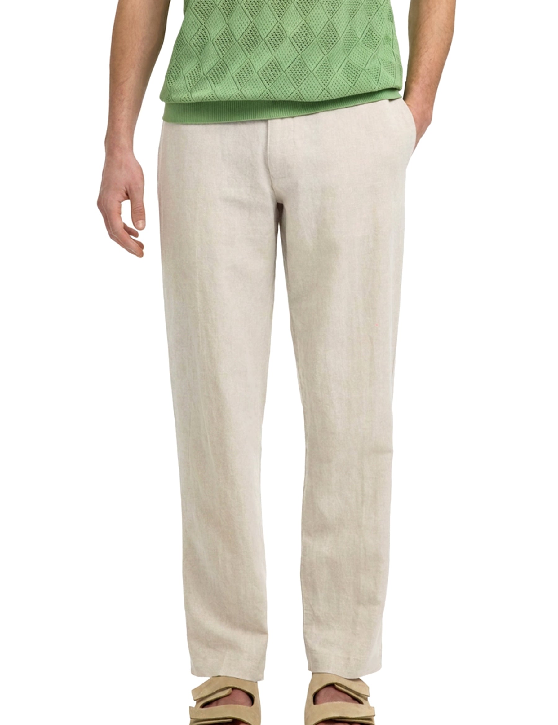 Pantaloni Beige Selected Homme Black