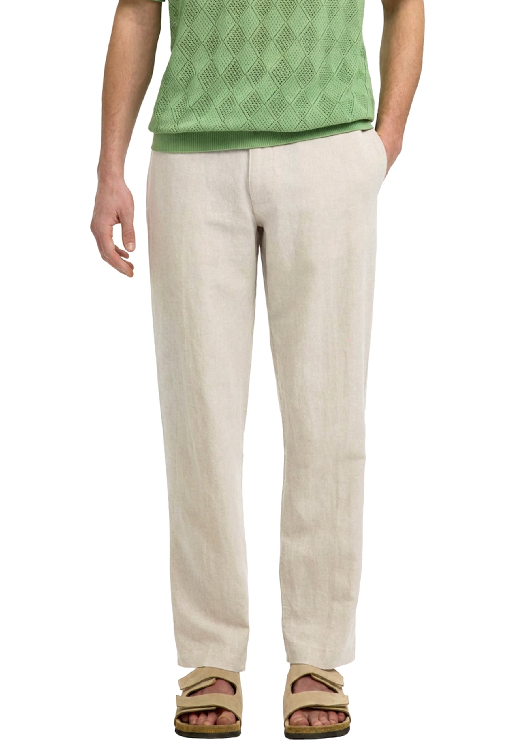 Pantaloni Beige Selected Homme Black