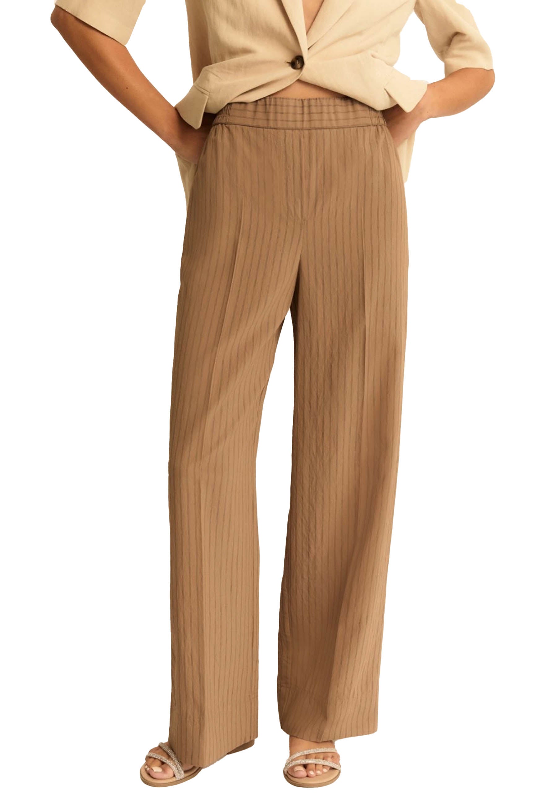 Pantaloni Cammello Emme Marella