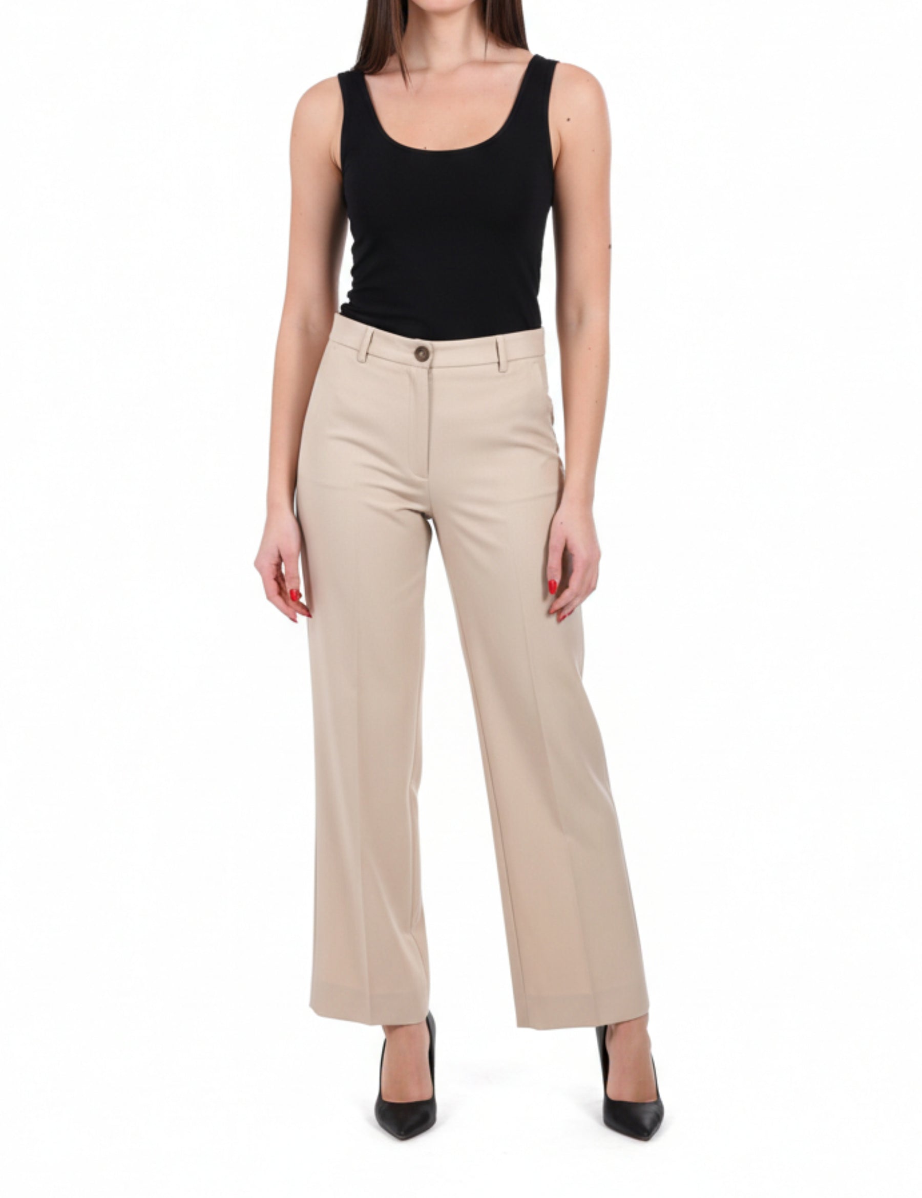 Pantaloni Beige Emme Marella