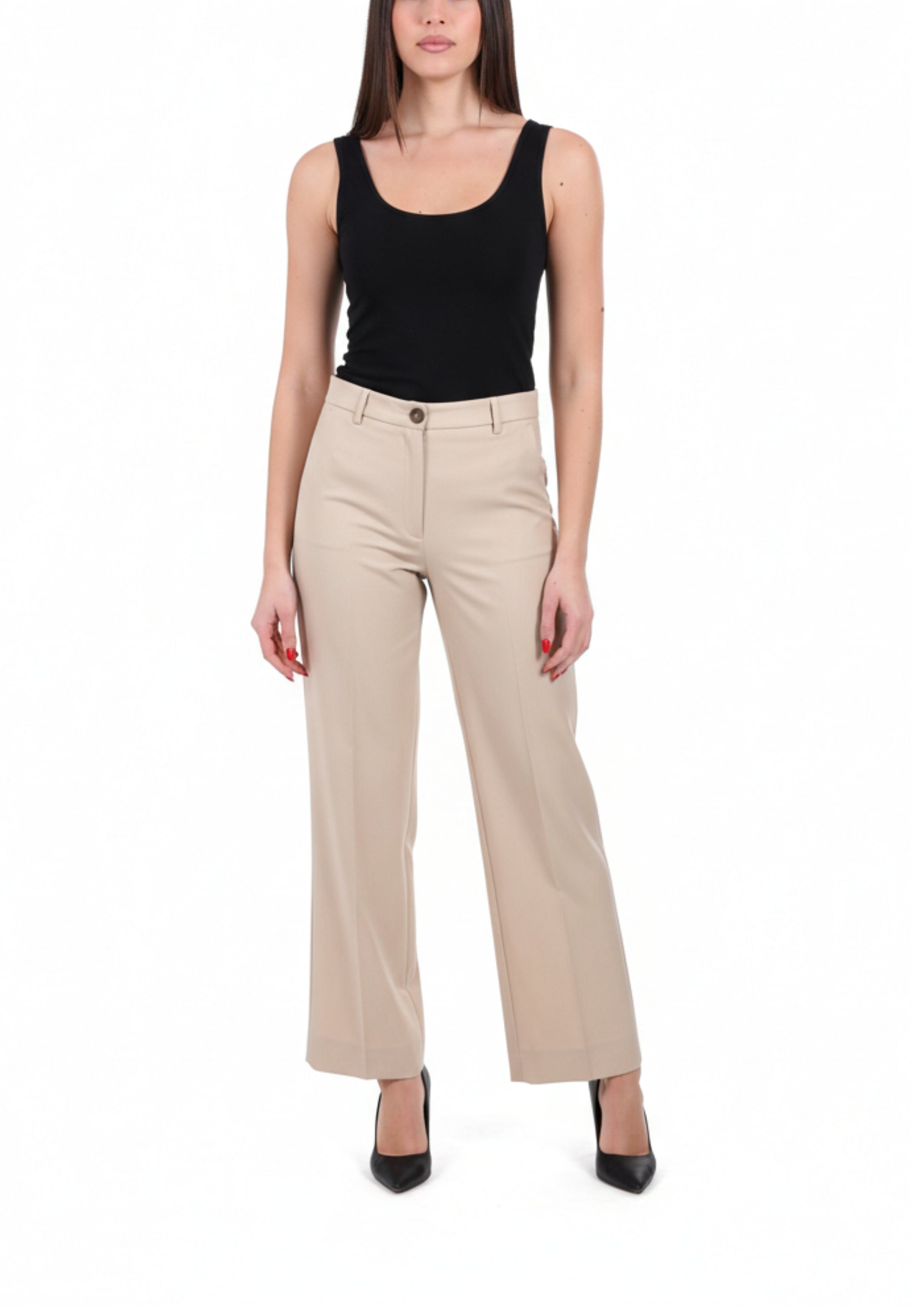 Pantaloni Beige Emme Marella