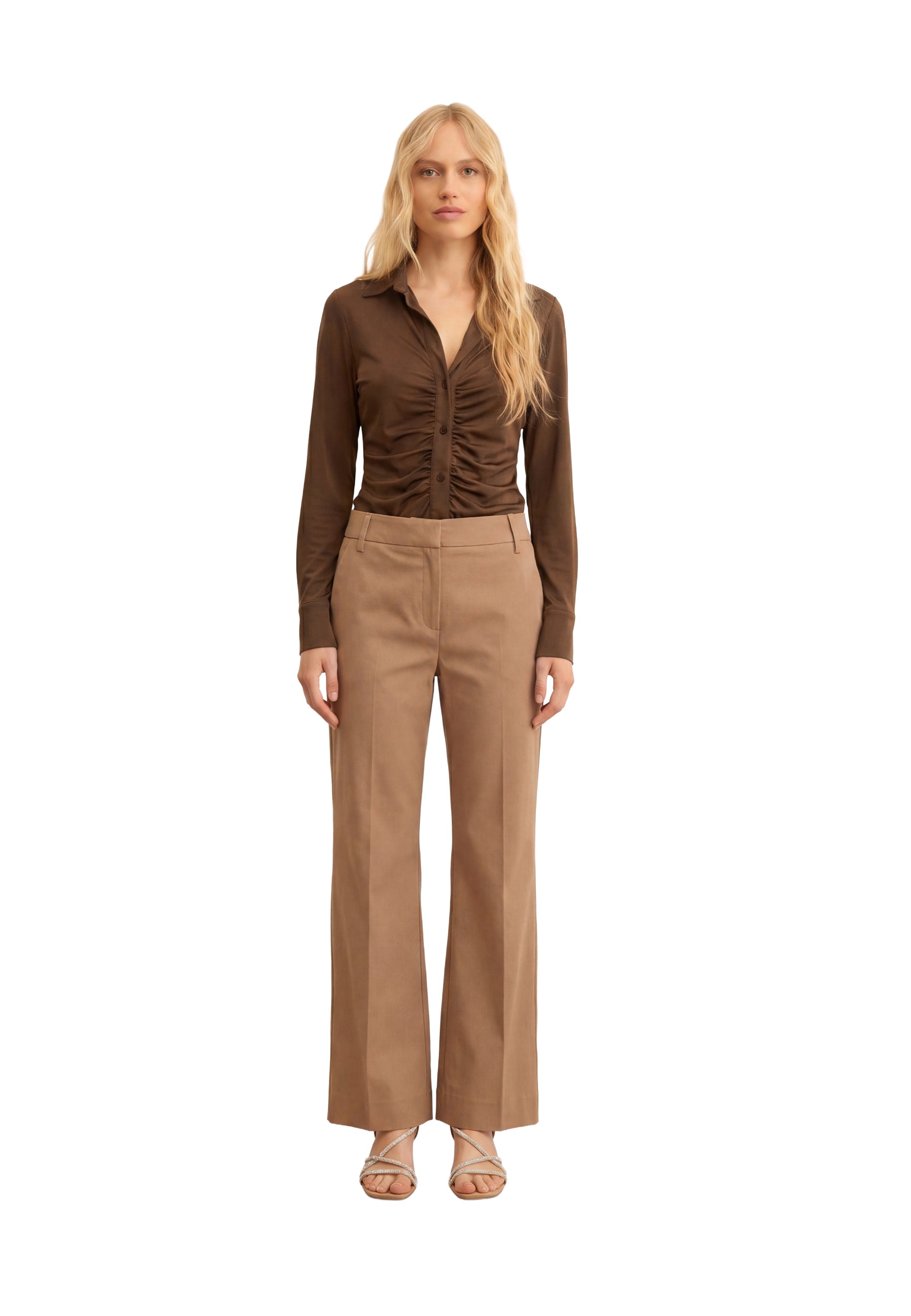 Pantaloni Beige Emme