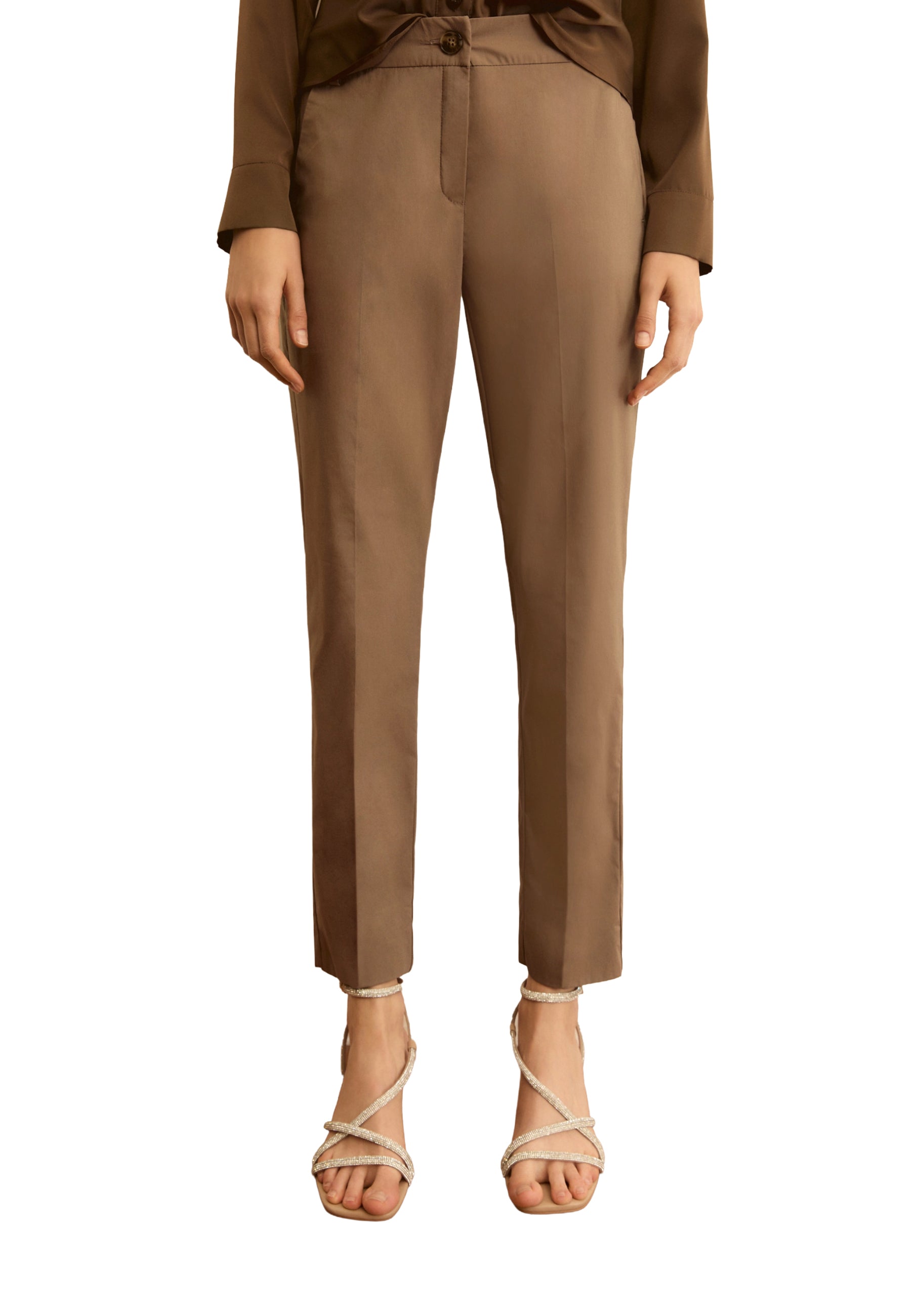 Pantaloni Marrone Emme Marella
