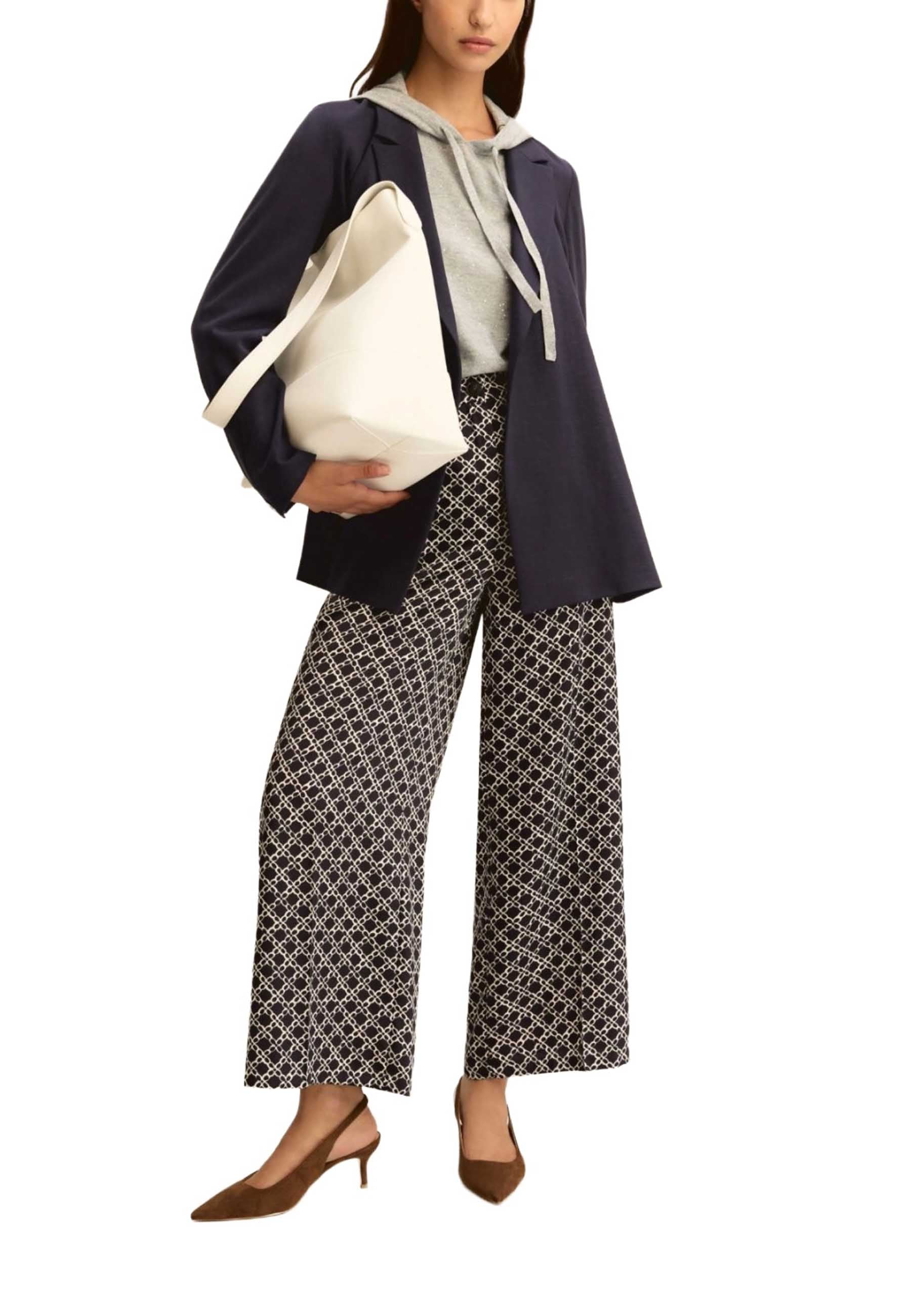 Pantaloni Blu Emme Marella