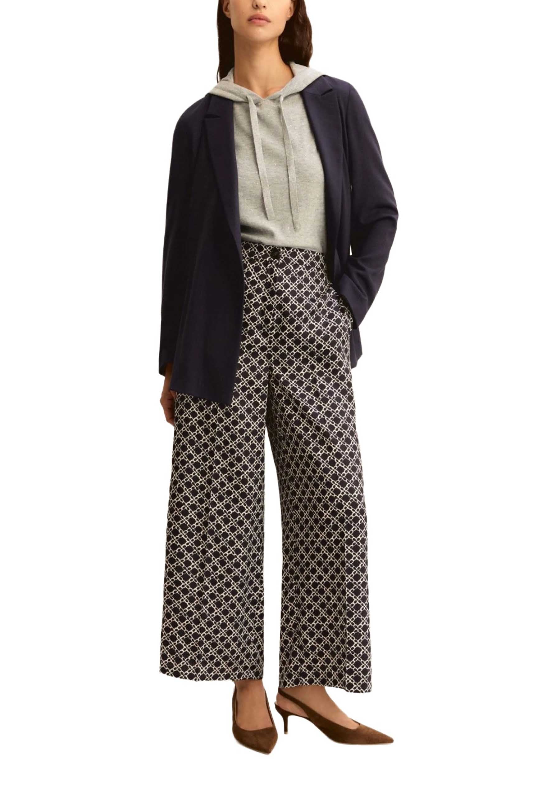 Pantaloni Blu Emme Marella