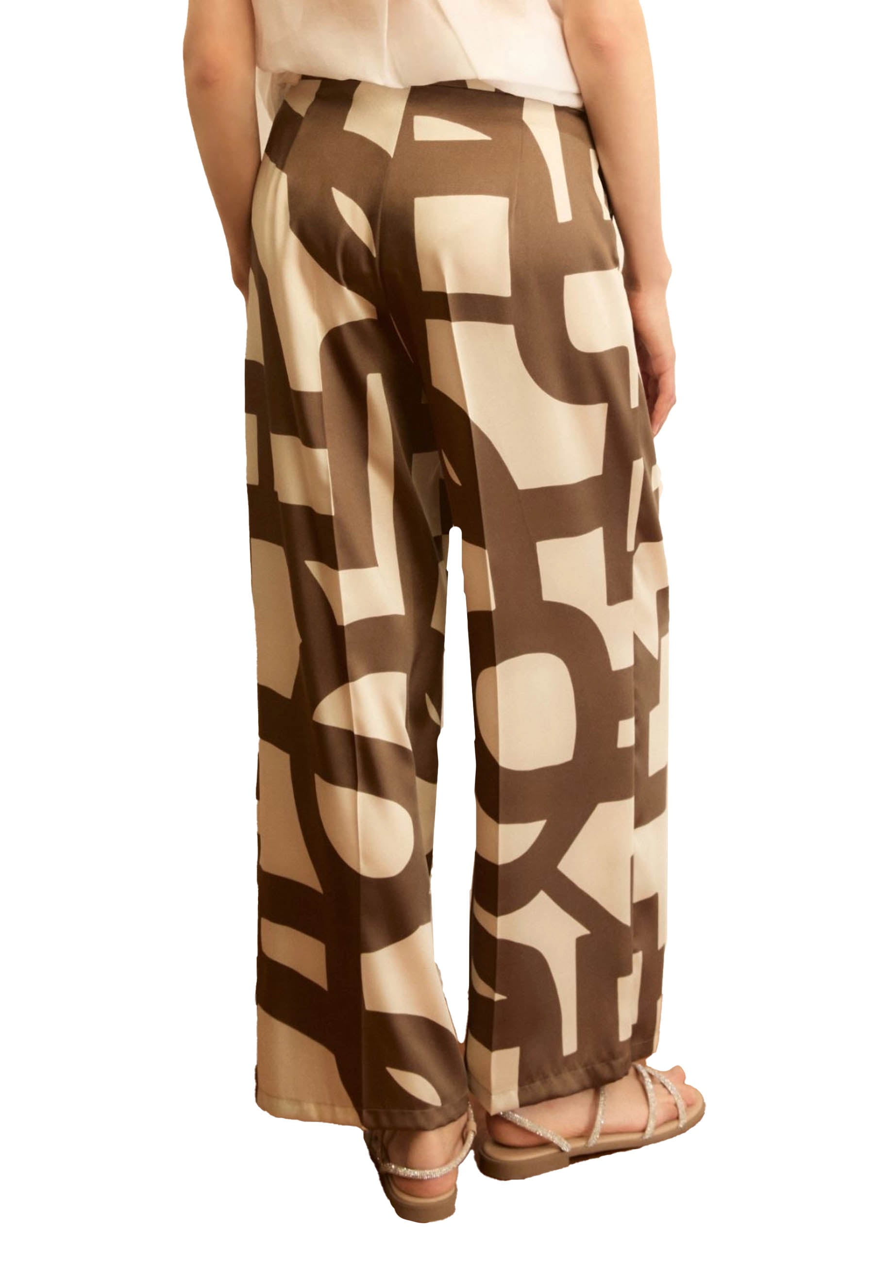 Pantaloni Marrone Emme