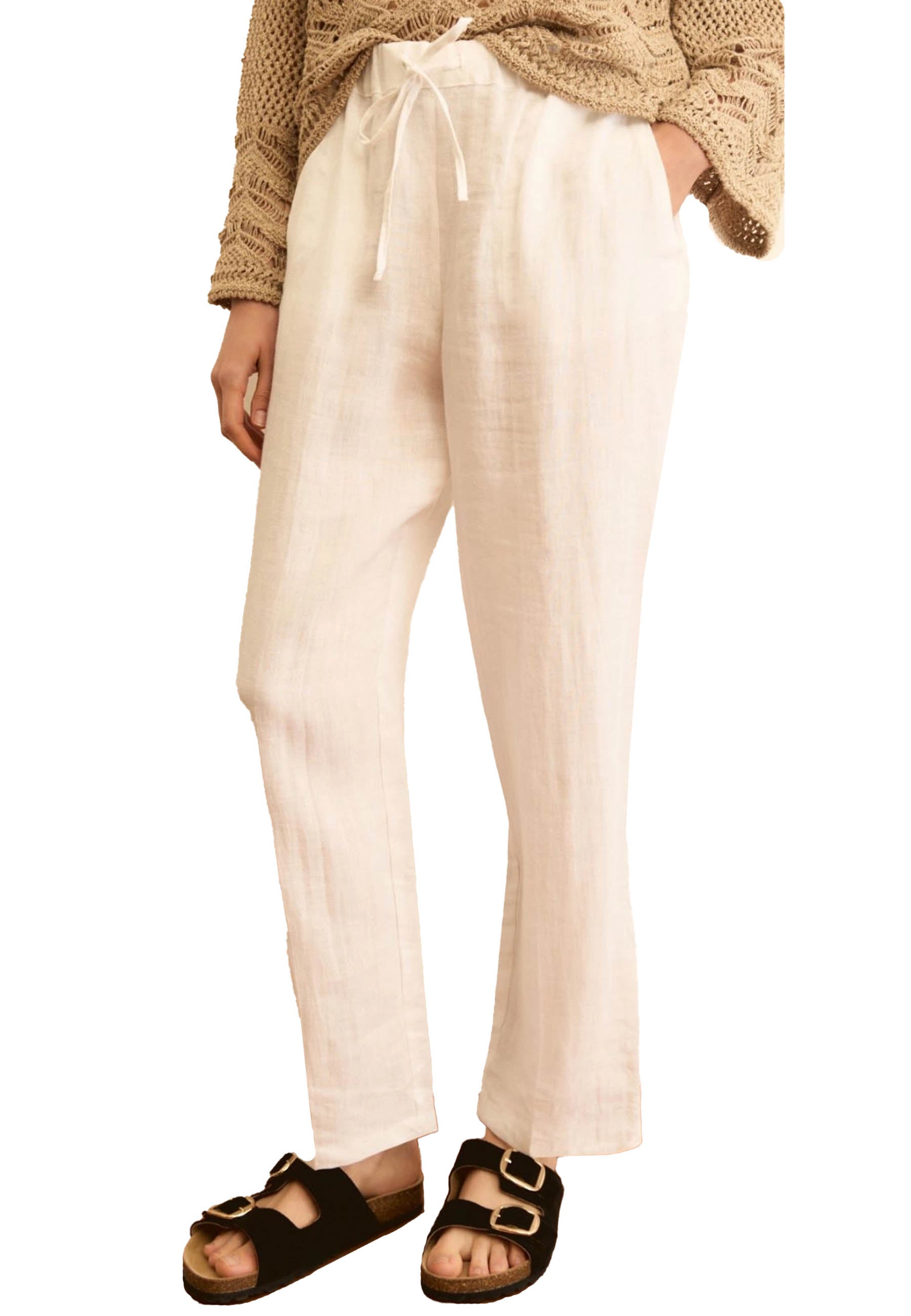 Pantaloni Bianco Emme Marella