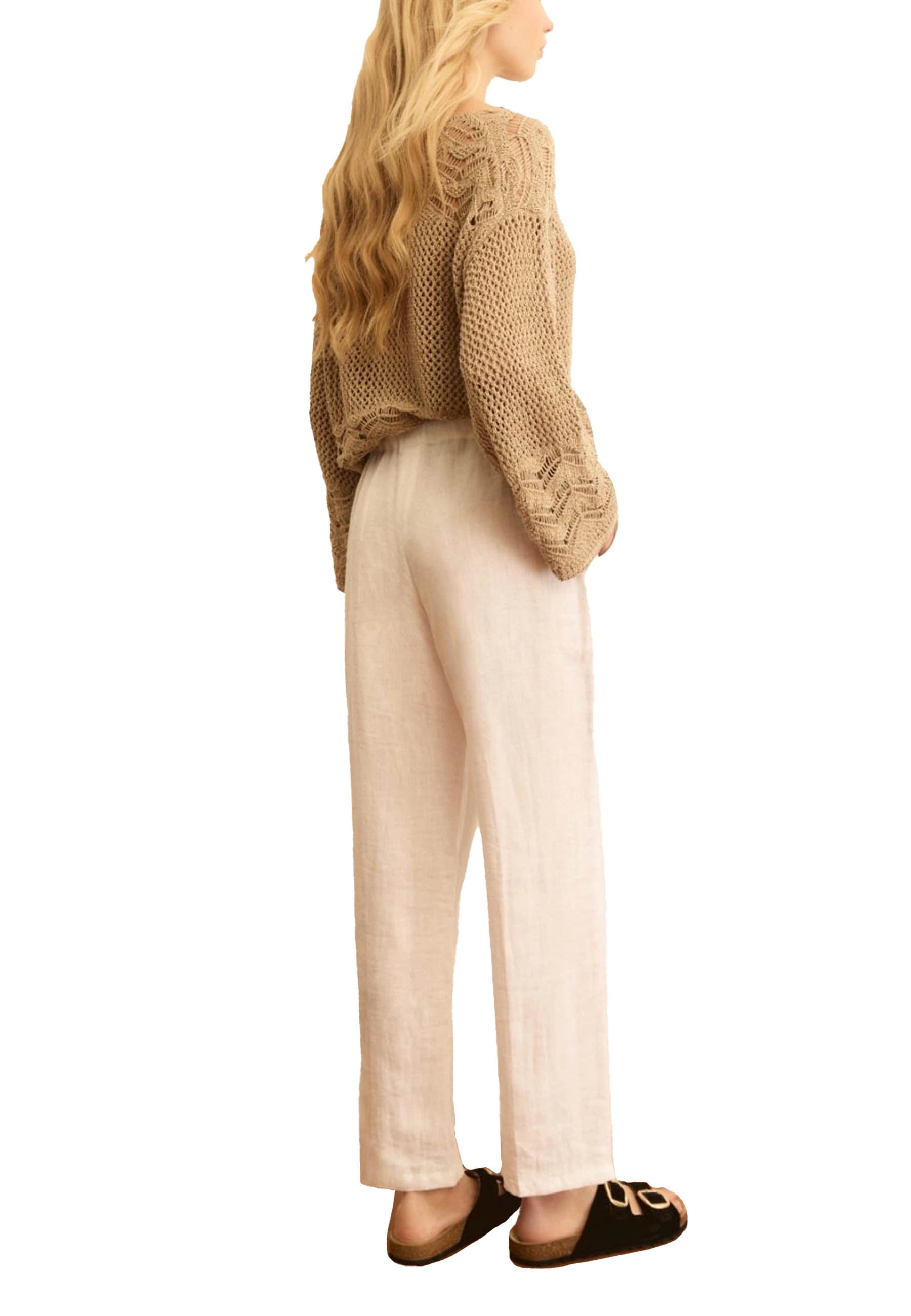 Pantaloni Bianco Emme Marella