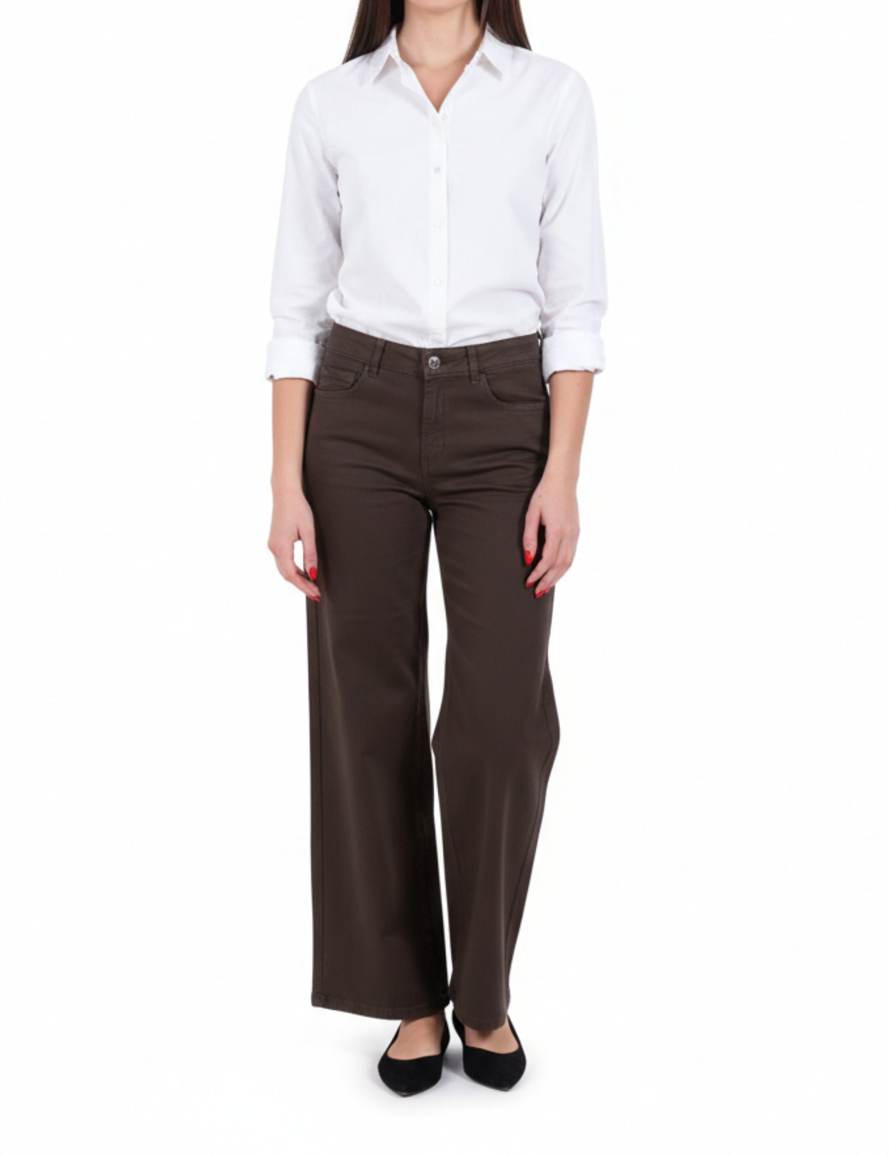 Pantaloni Marrone Emme Marella