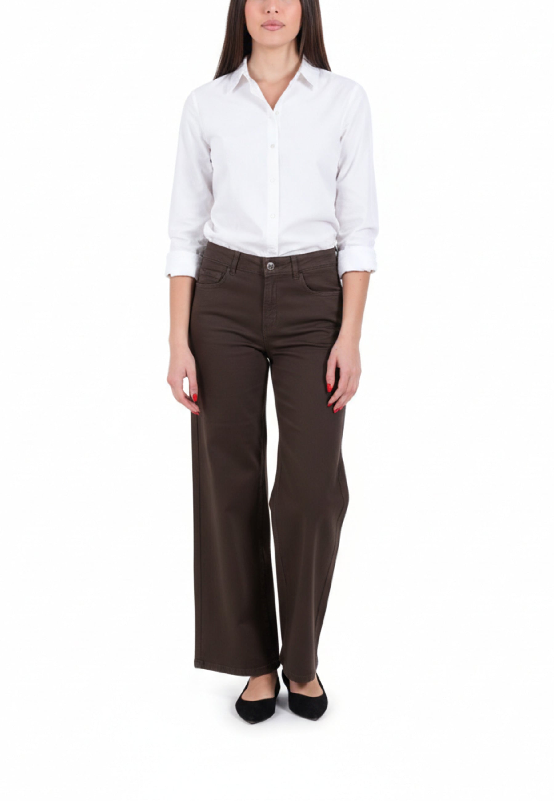 Pantaloni Marrone Emme Marella