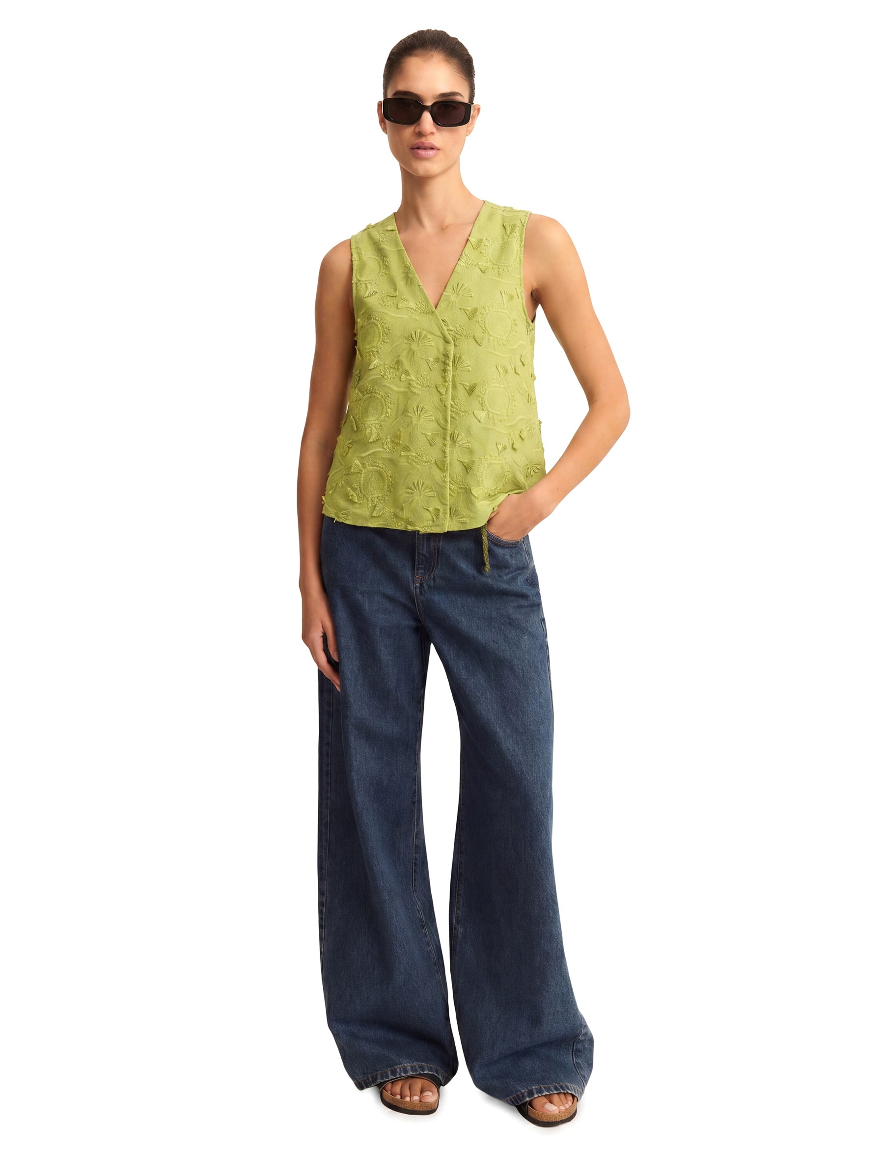 Bluse Verde Emme