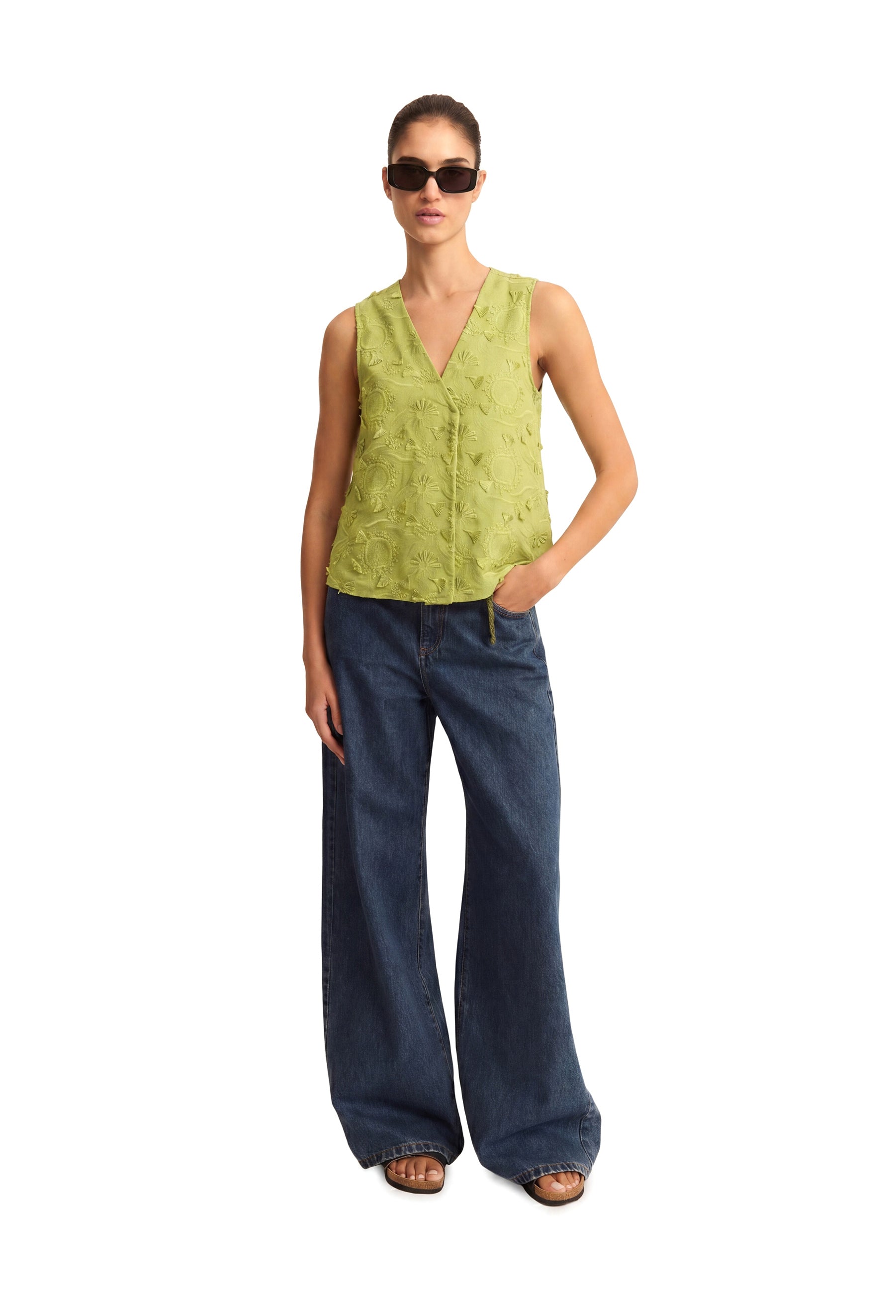 Bluse Verde Emme