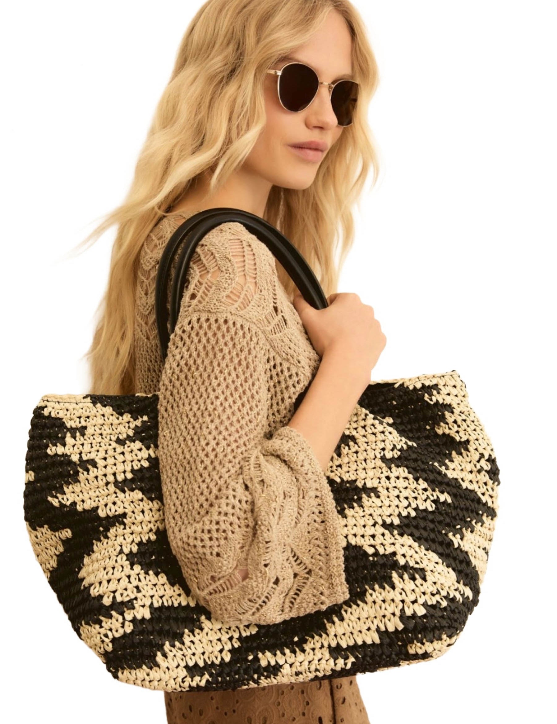 Shopper Nero Emme Marella
