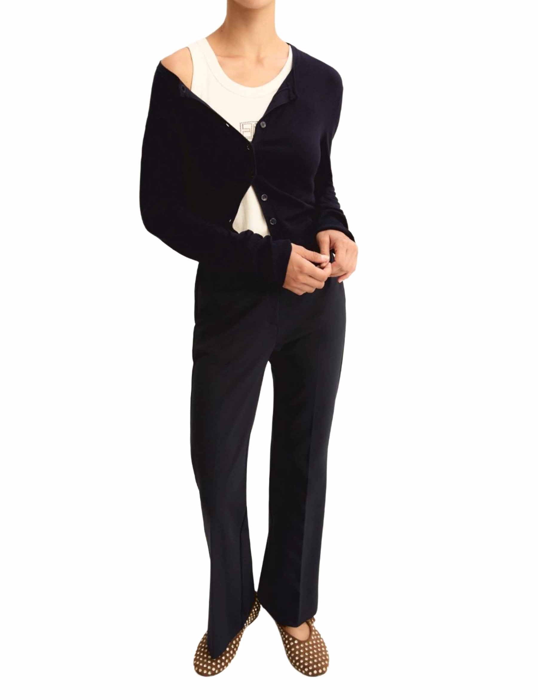 Pantaloni Blu Emme Marella