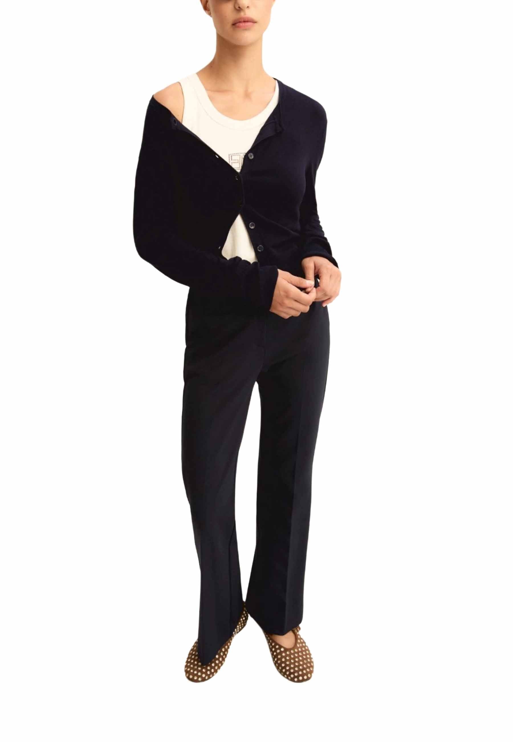 Pantaloni Blu Emme Marella