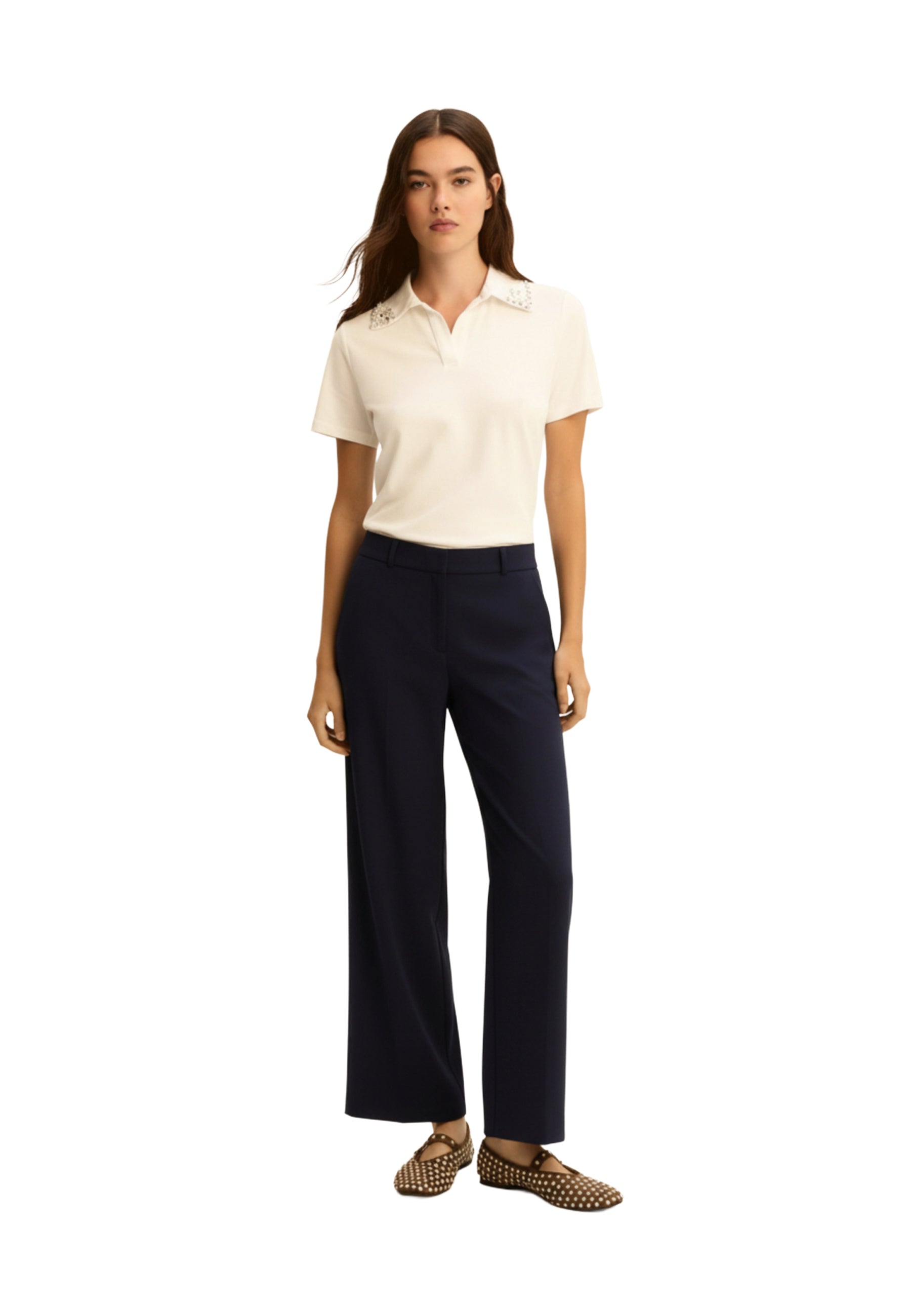 Pantaloni Blu Emme Marella
