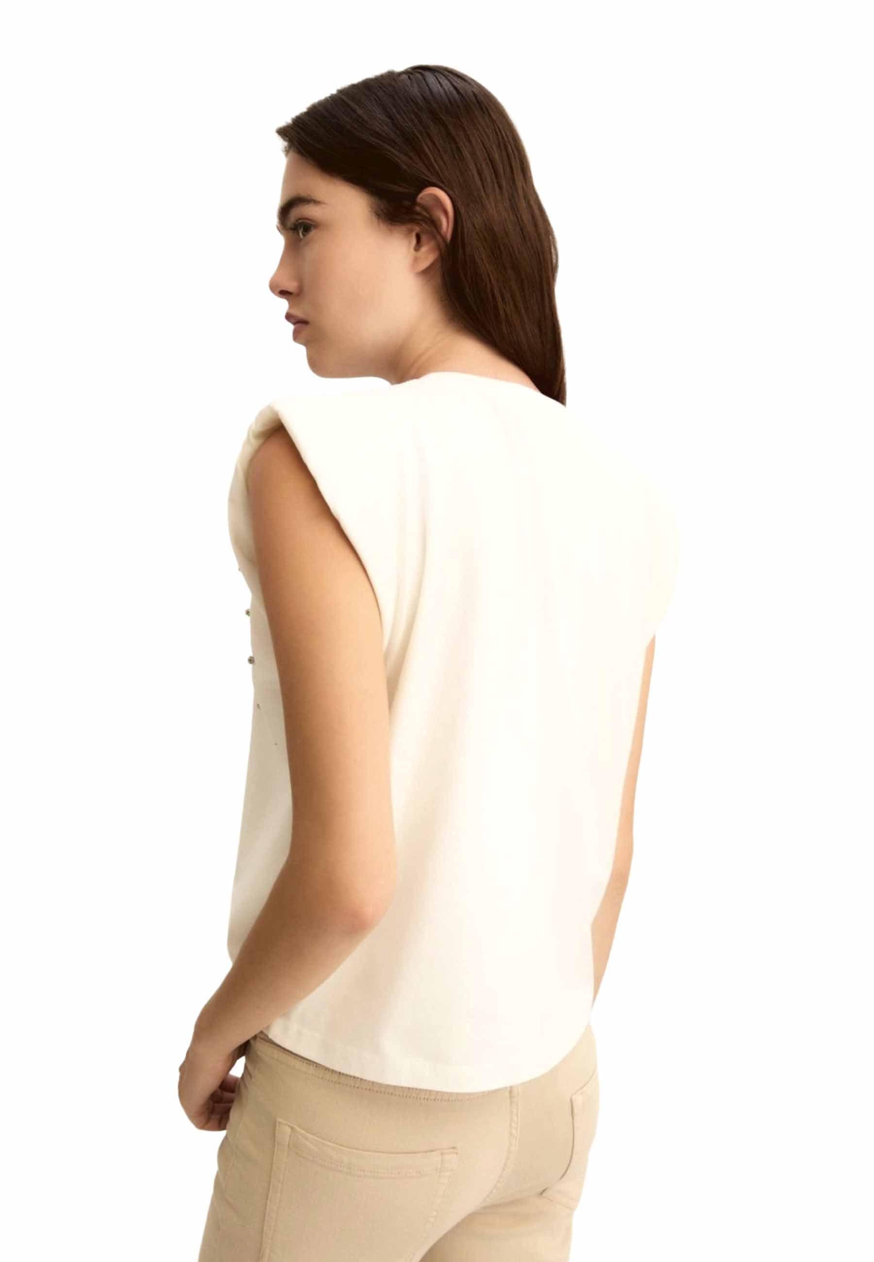 T-shirt Bianco Emme Marella