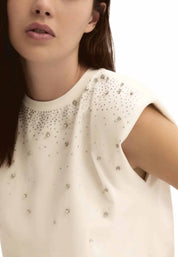 T-shirt Bianco Emme Marella