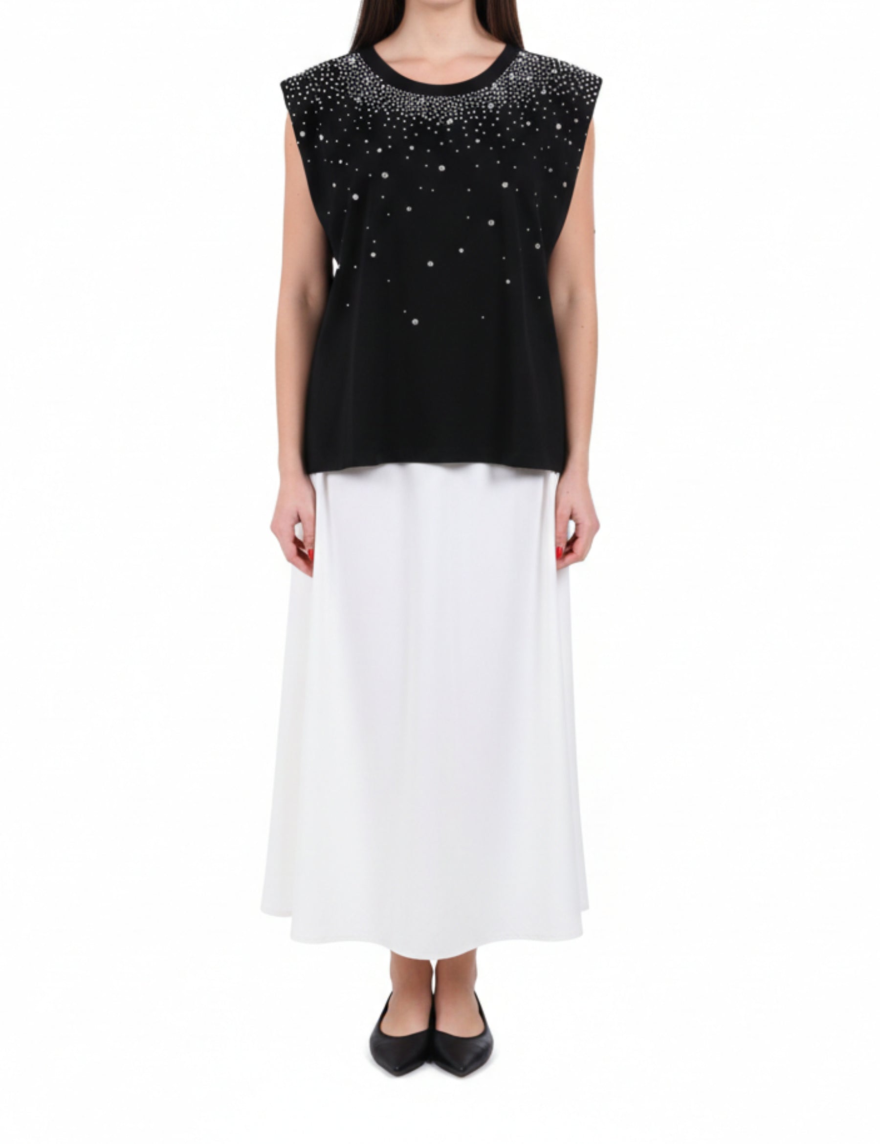 T-shirt Nero Emme Marella