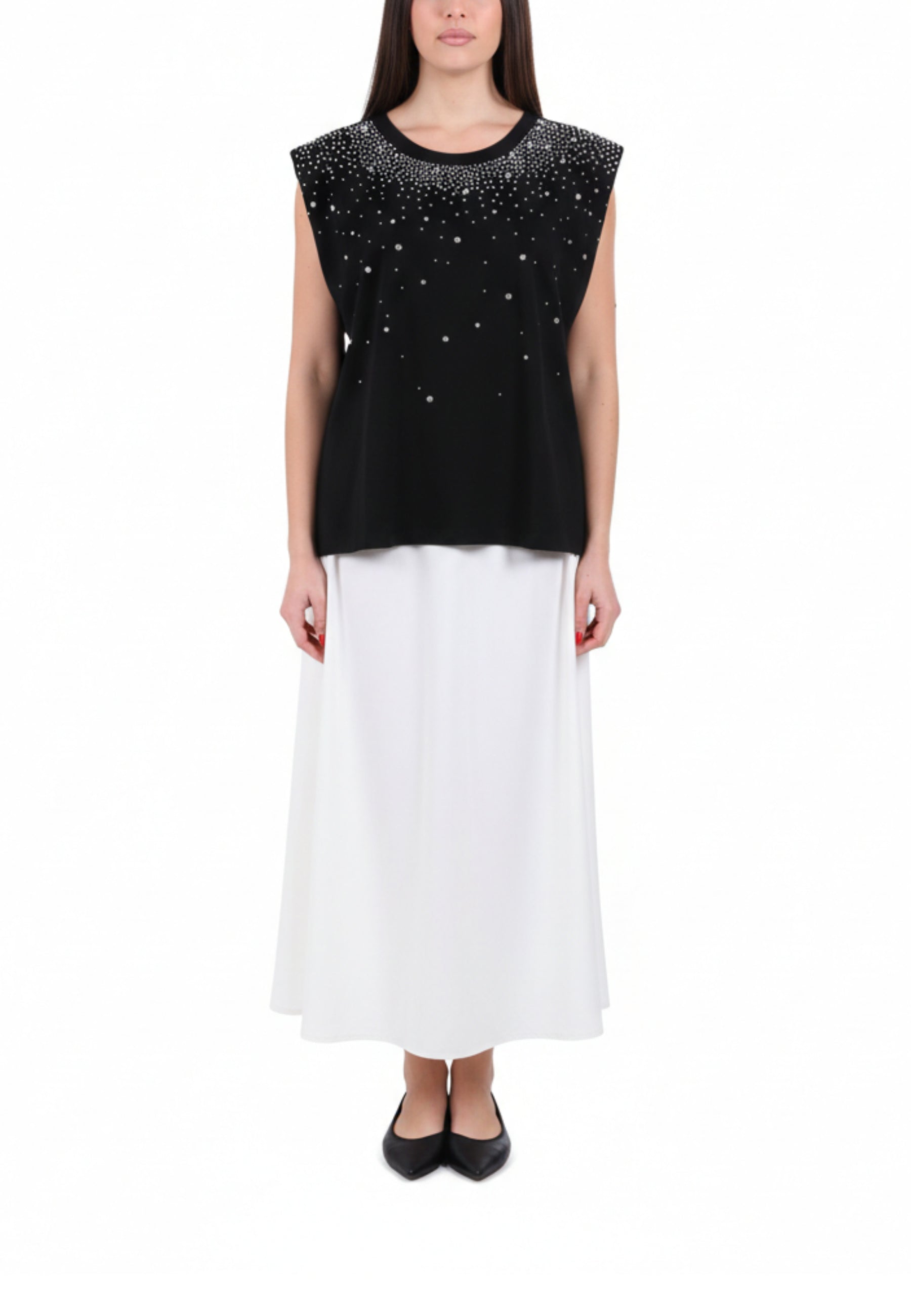 T-shirt Nero Emme Marella
