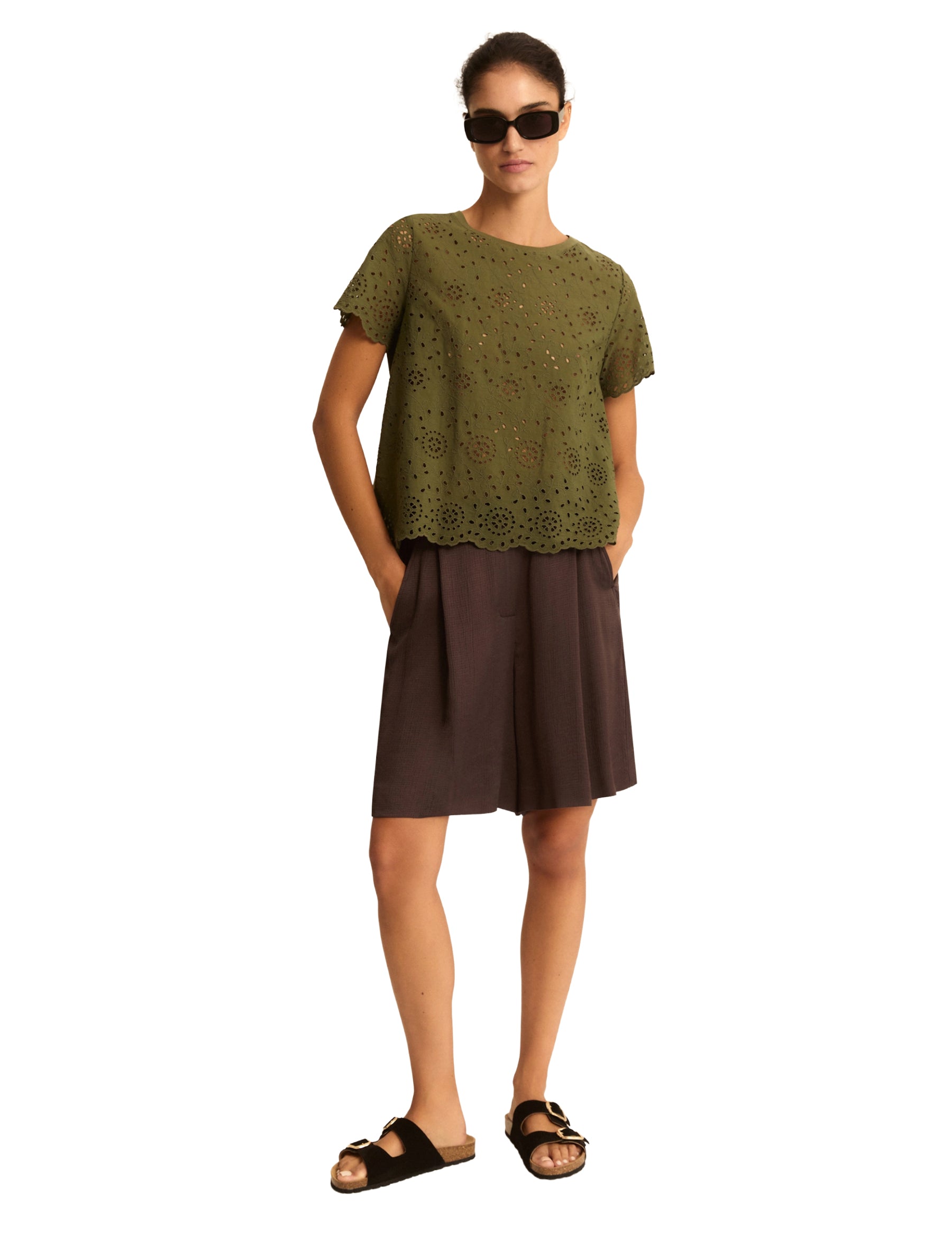 T-shirt Verde Emme Marella