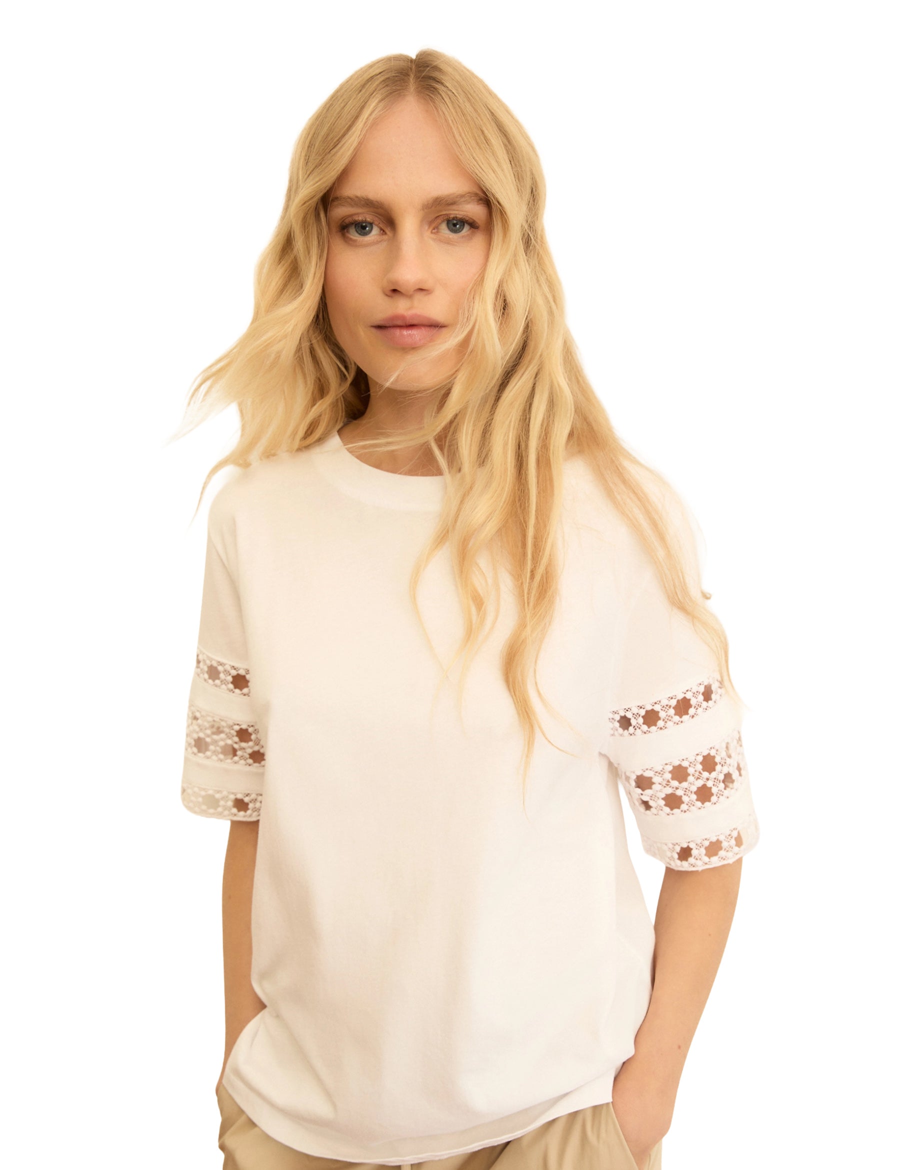 T-shirt Bianco Emme Marella