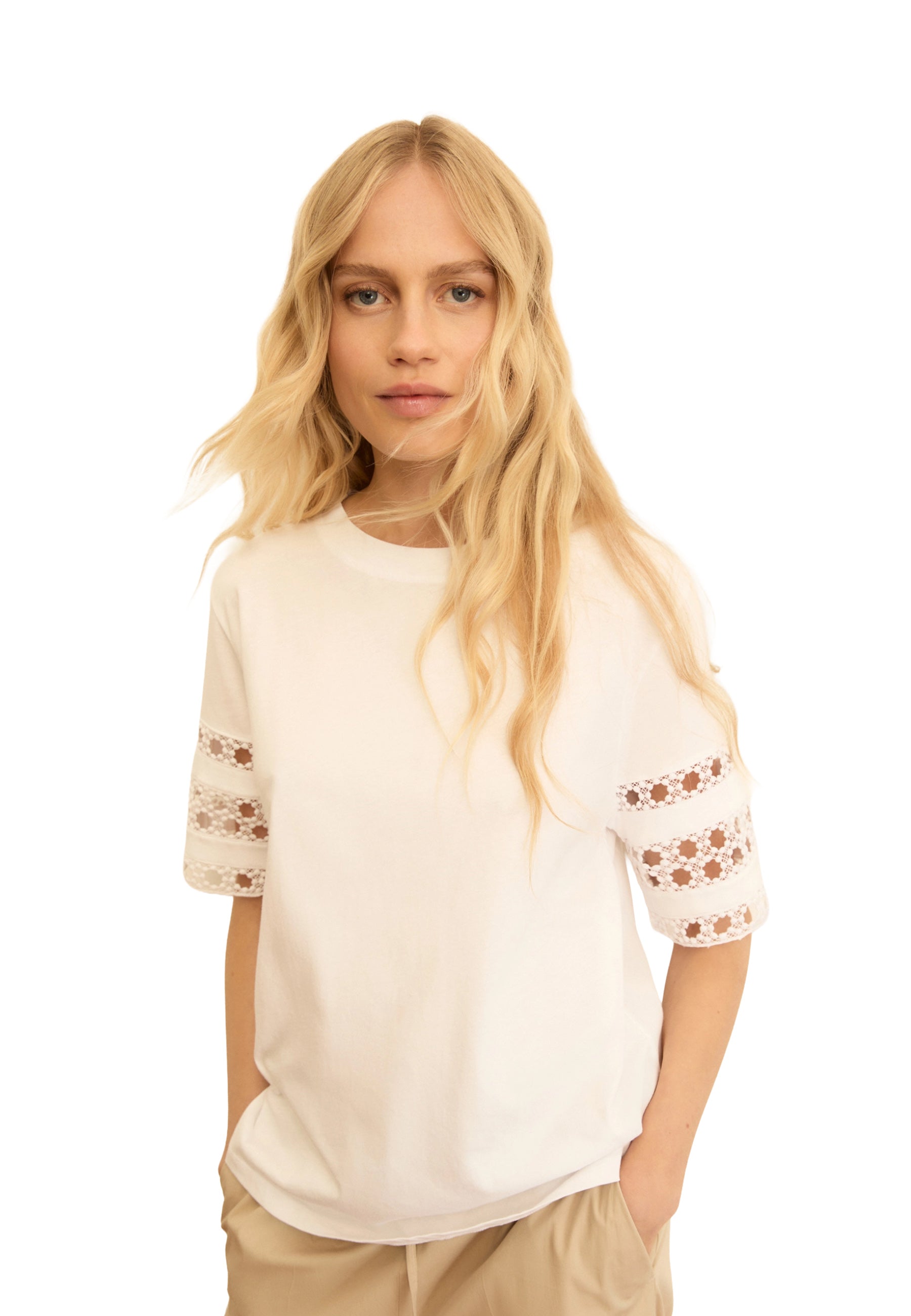 T-shirt Bianco Emme Marella