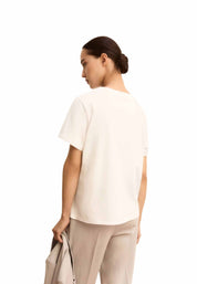 T-shirt Bianco Celeste Emme Marella