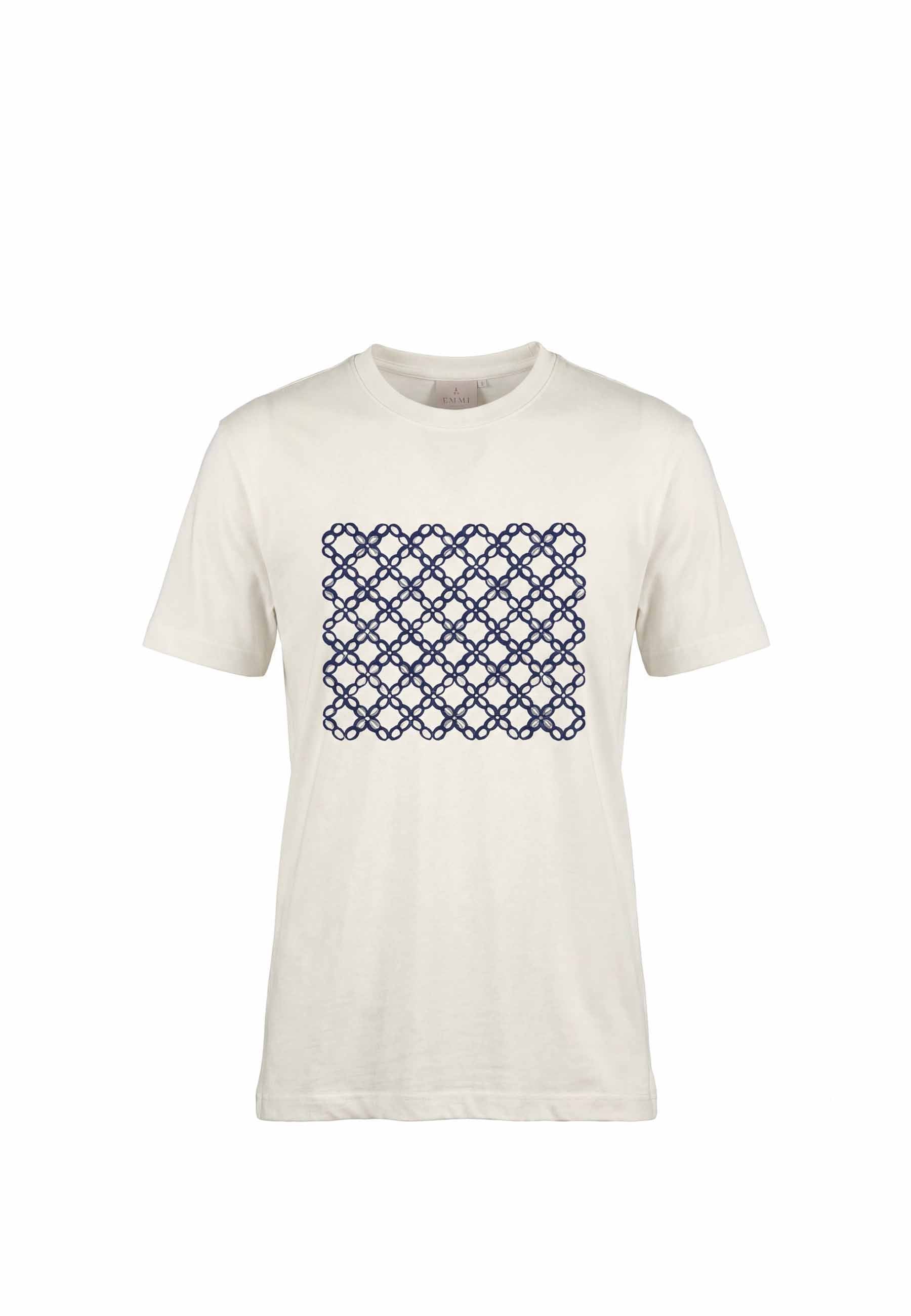 T-shirt Bianco Blu Emme Marella