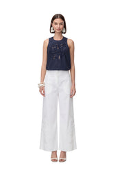 Pantaloni Bianco Iblues