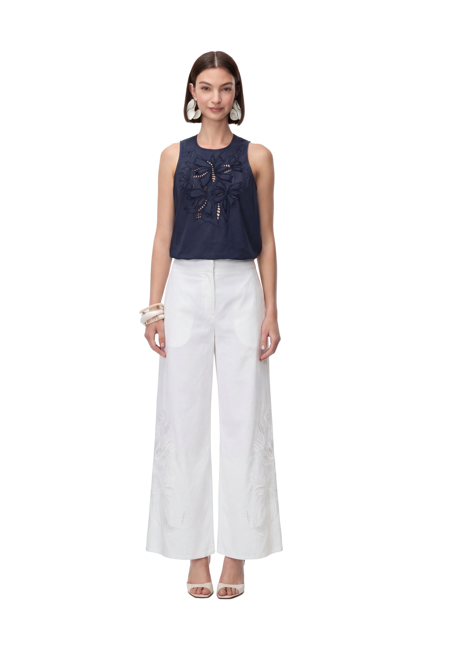Pantaloni Bianco Iblues