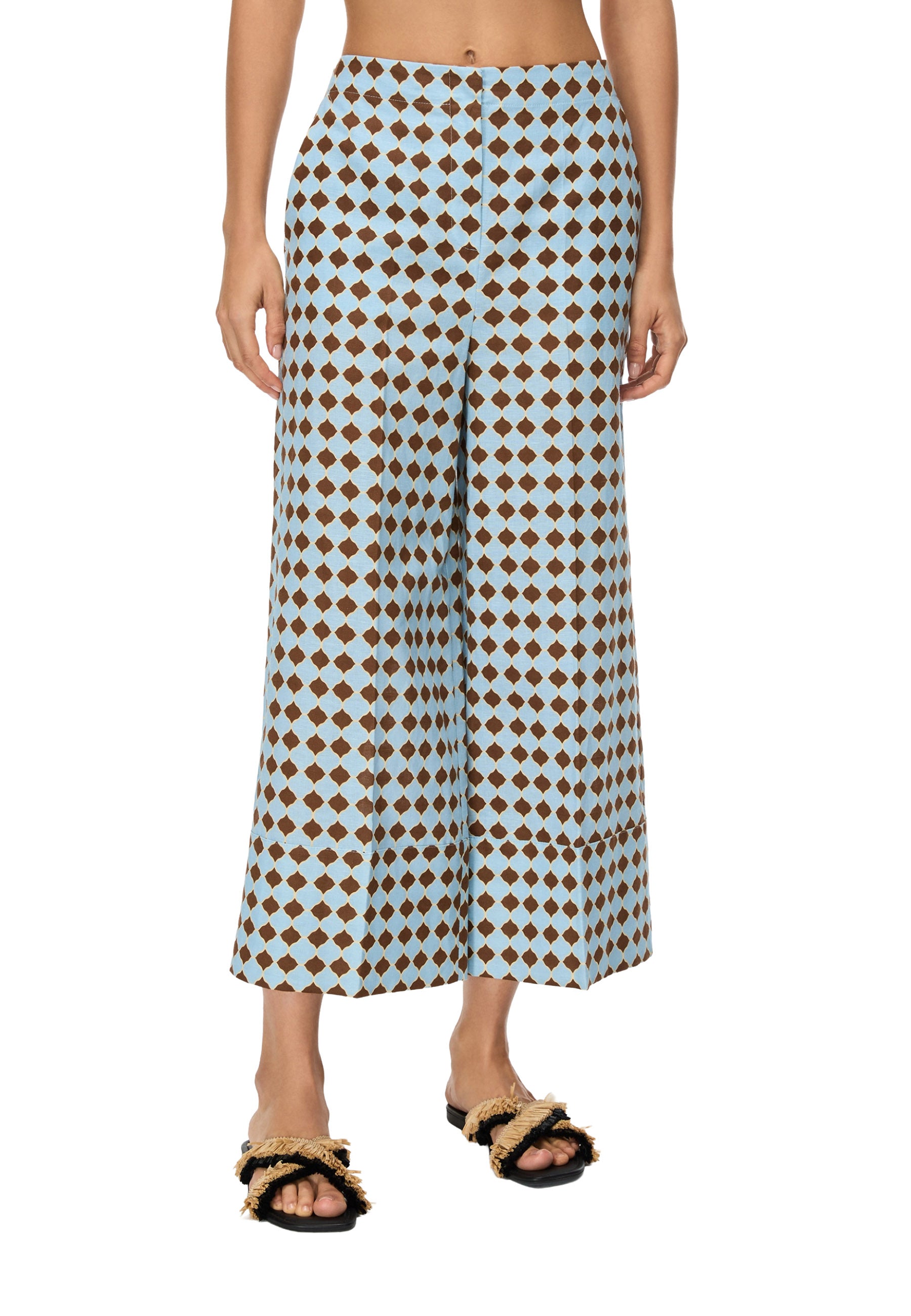 Pantaloni Celeste Iblues