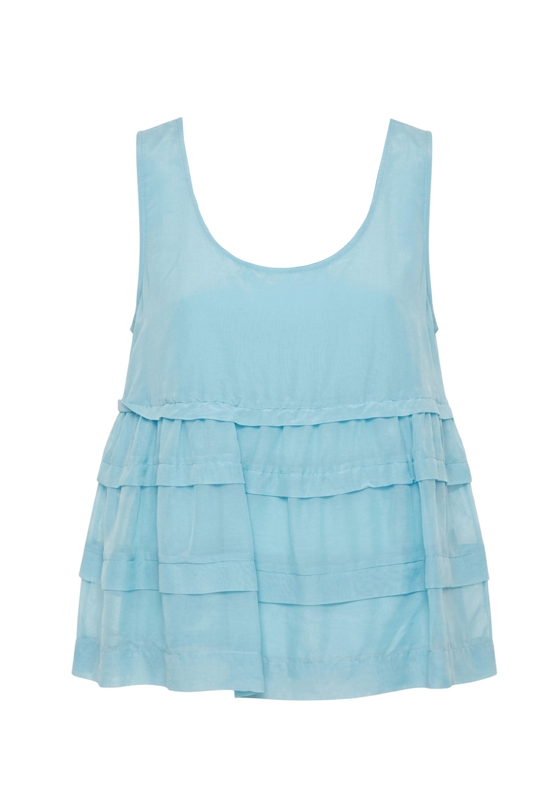 Top e canotte Celeste Iblues