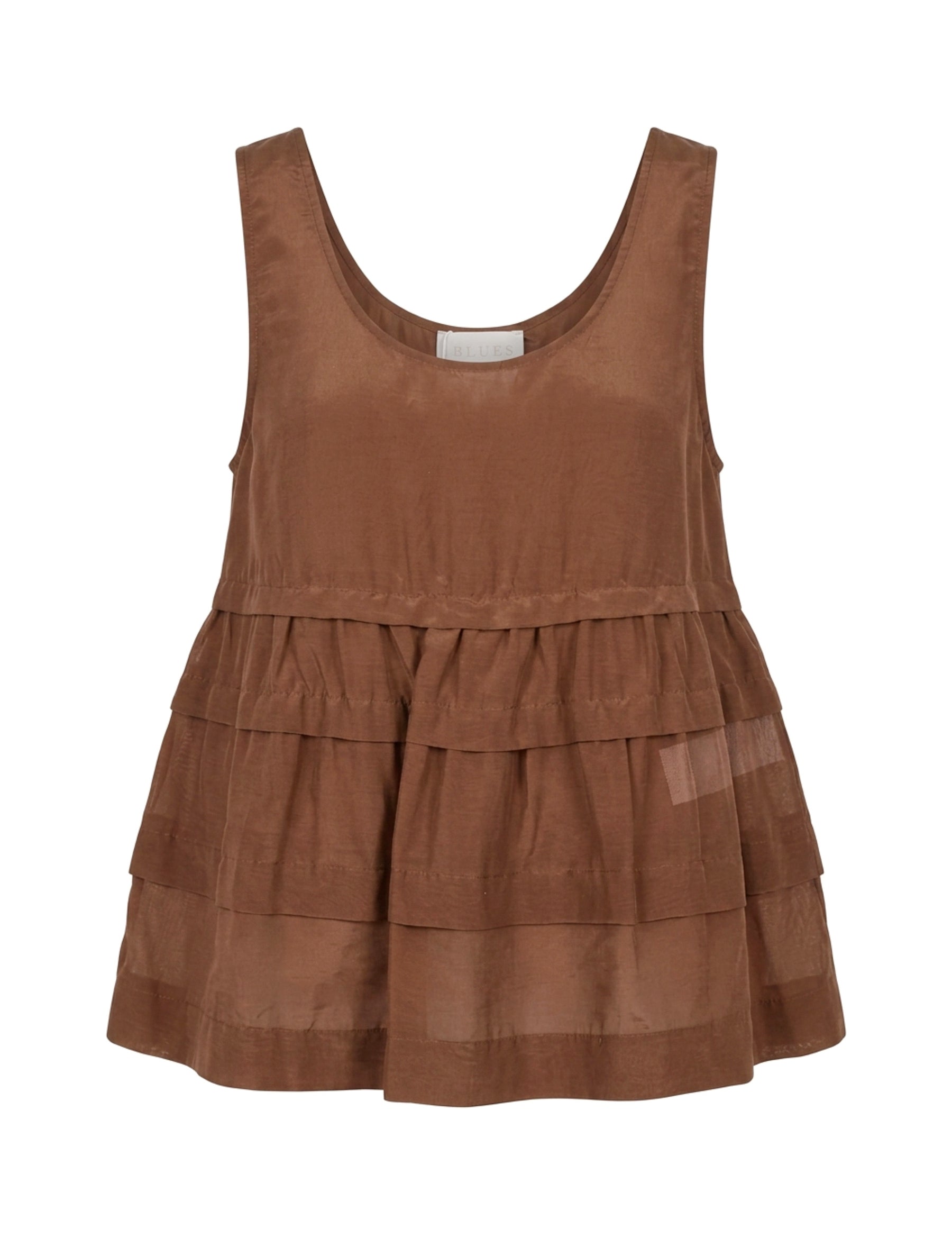 Top e canotte Marrone Iblues
